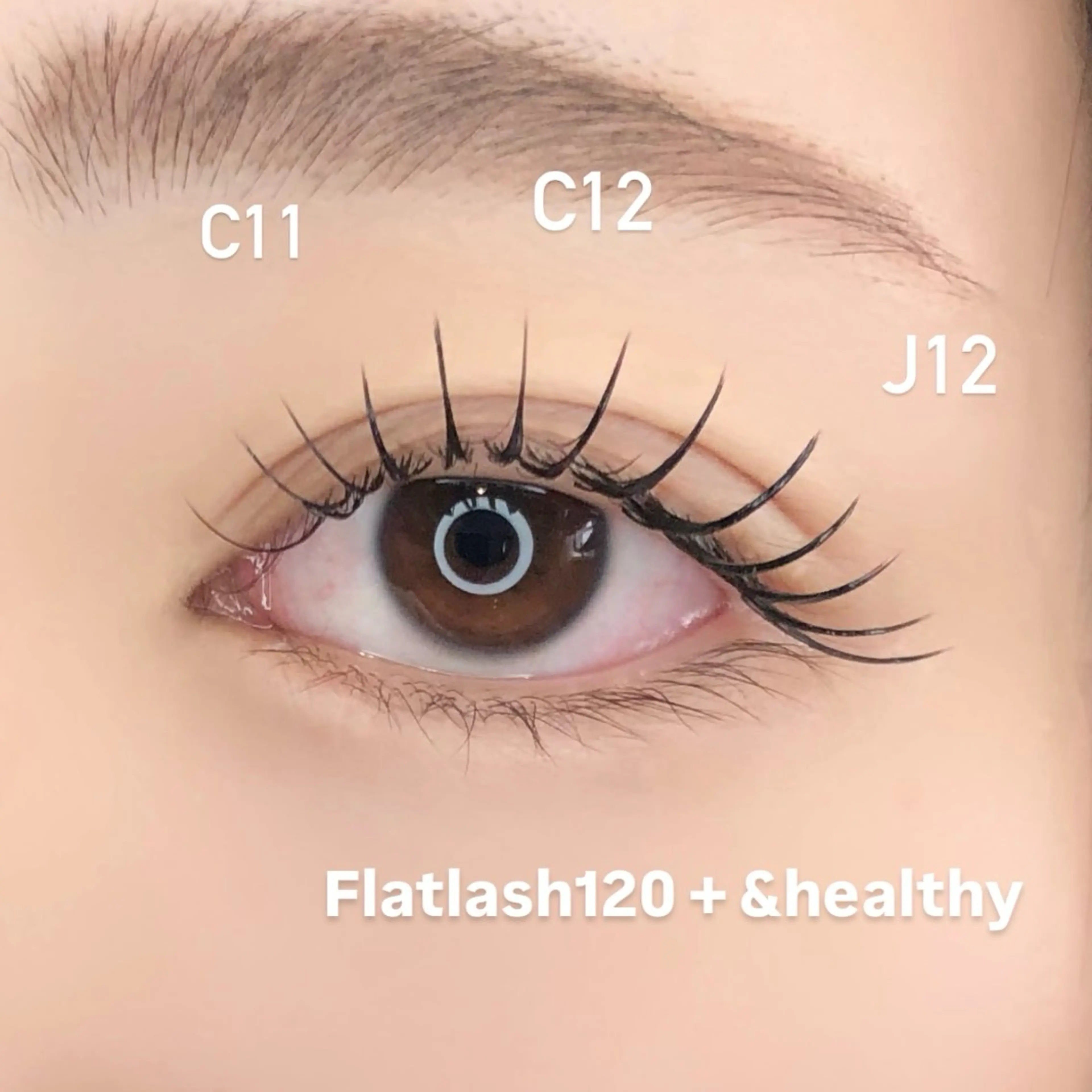 マツエク・マツパ 藤原 茜のマツエク・マツパデザイン