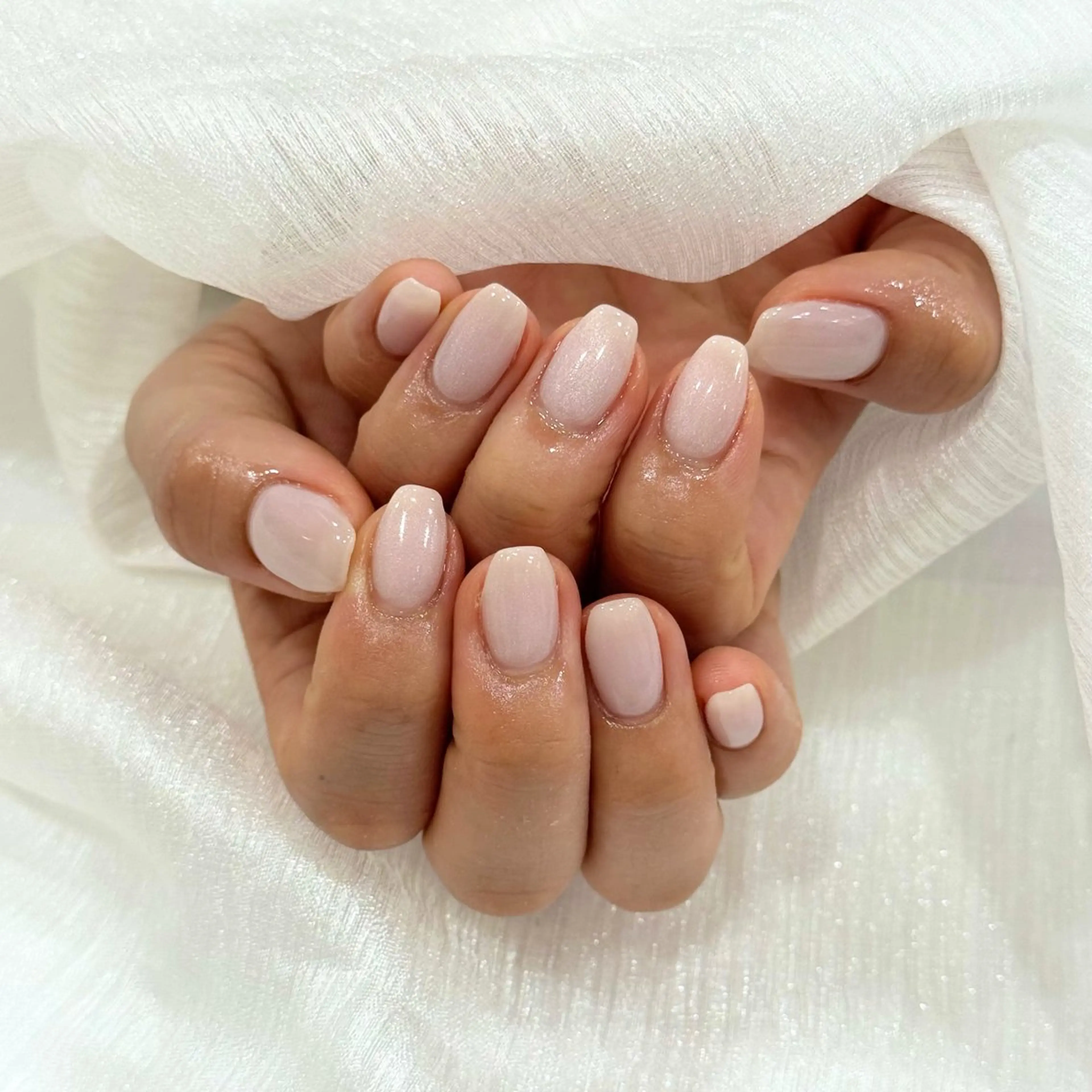 ネイル 韓国ネイル マグネットネイル ワンカラーネイル ハンドネイル 深井 聖羅のネイルデザイン