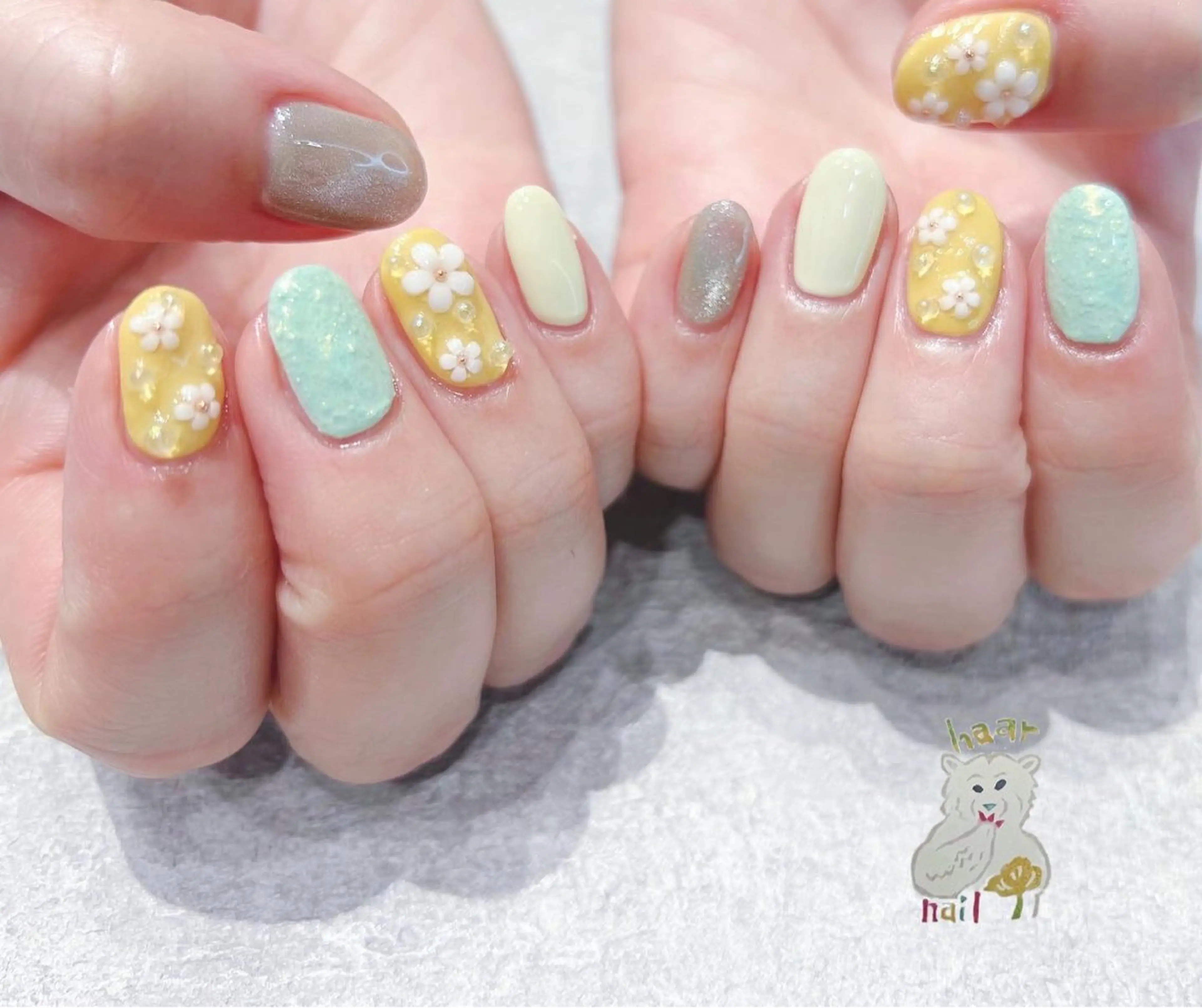 ネイル ハンドネイル 深田 加代のネイルデザイン