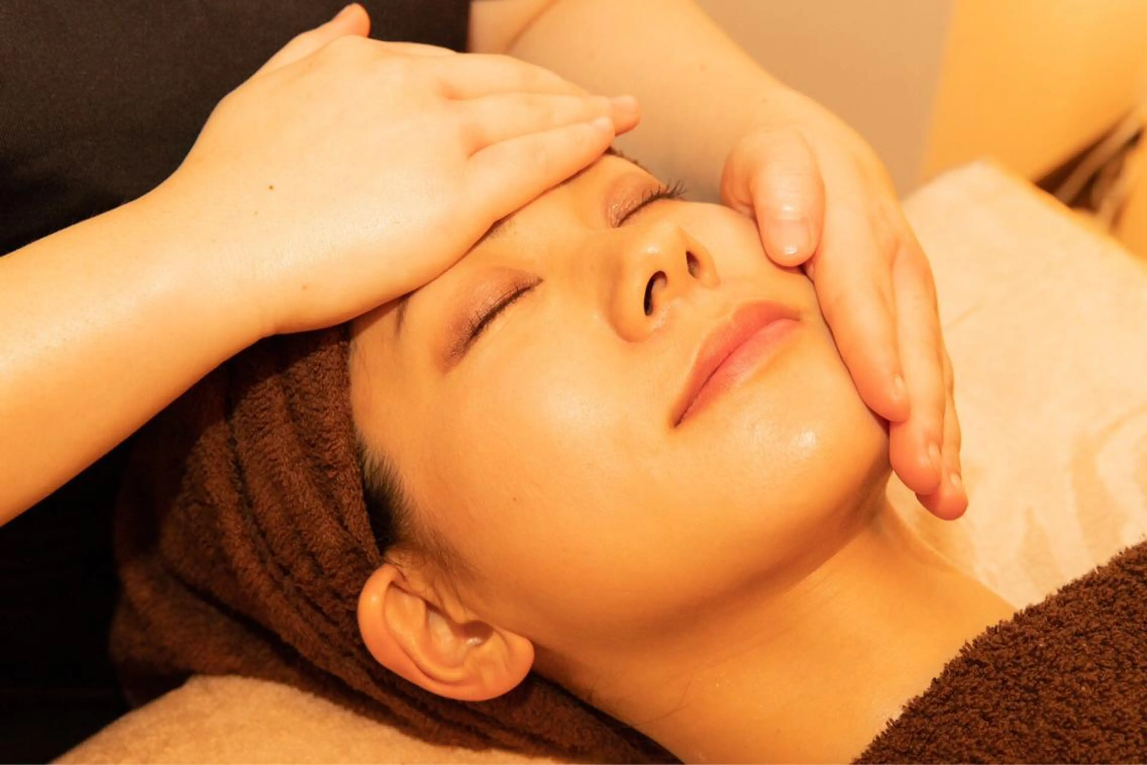 【小顔】表情筋フェイシャル60分　【むくみ】【強張り】【たるみ】にアプローチ。はぎしり、食いしばりのある方にも◎の写真