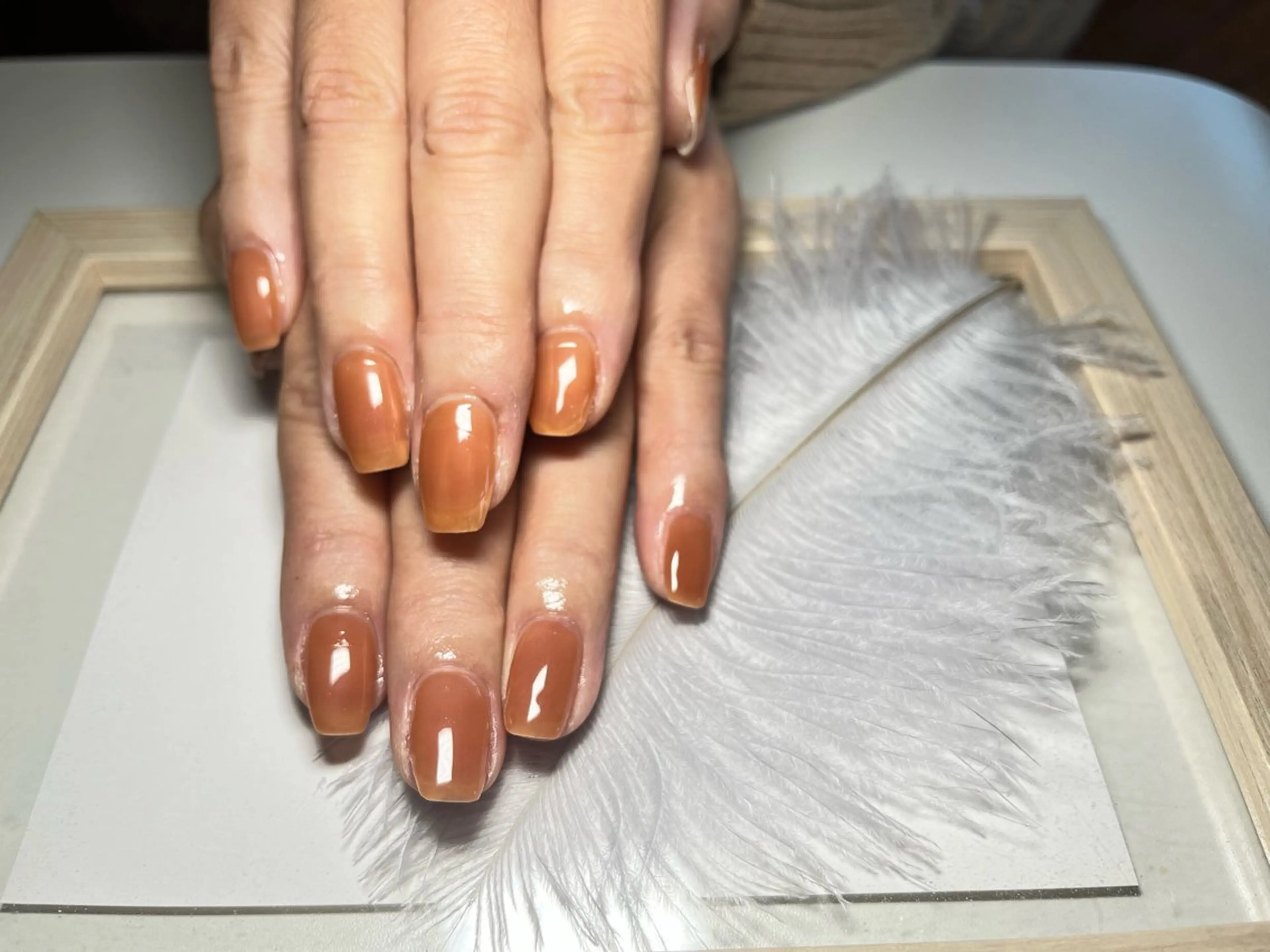 ネイル ワンカラーネイル Nail salon Caco.のネイルデザイン