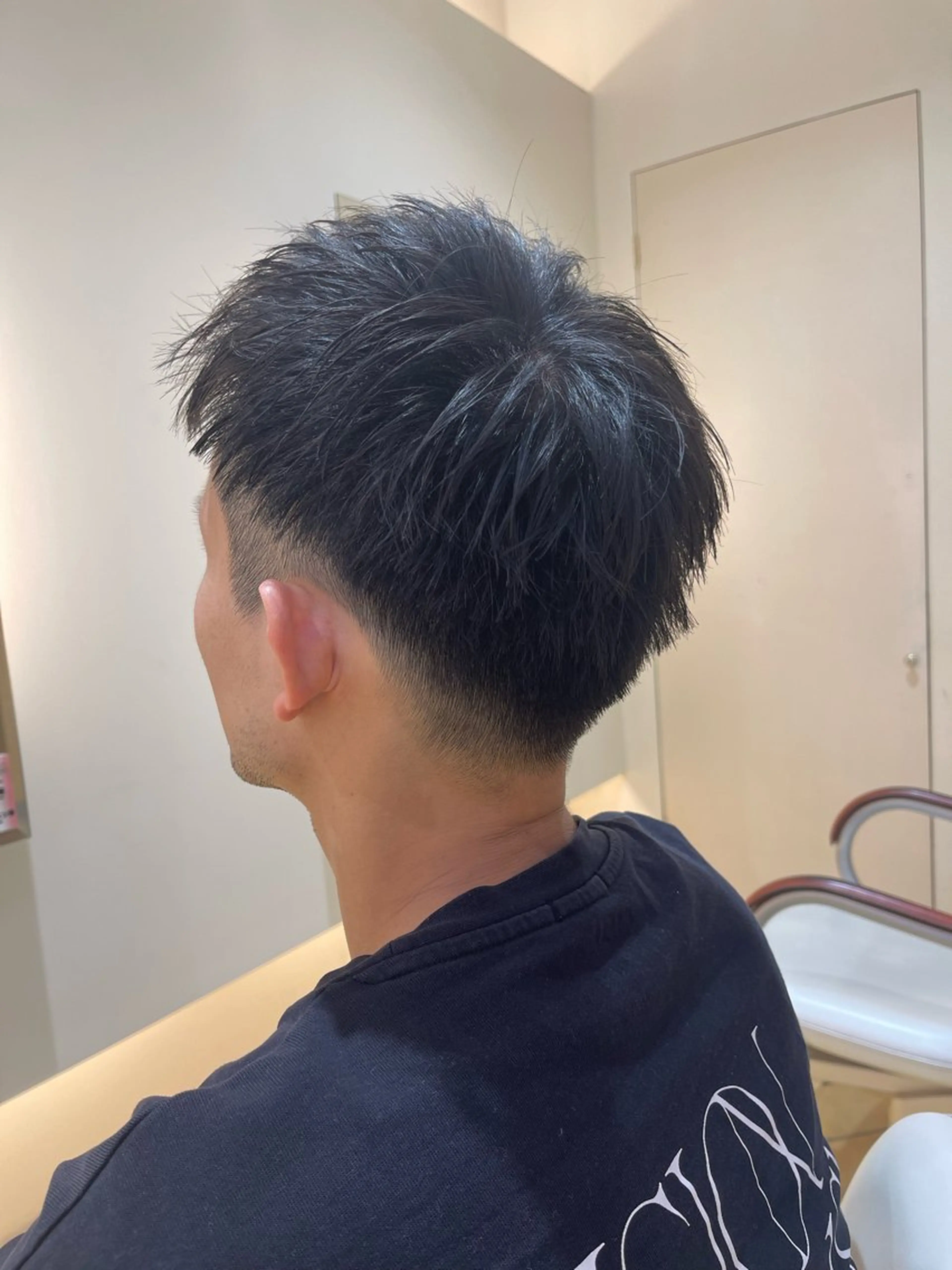 メンズ 丸みショート/メンズ カット　佐々木真未のヘアスタイル