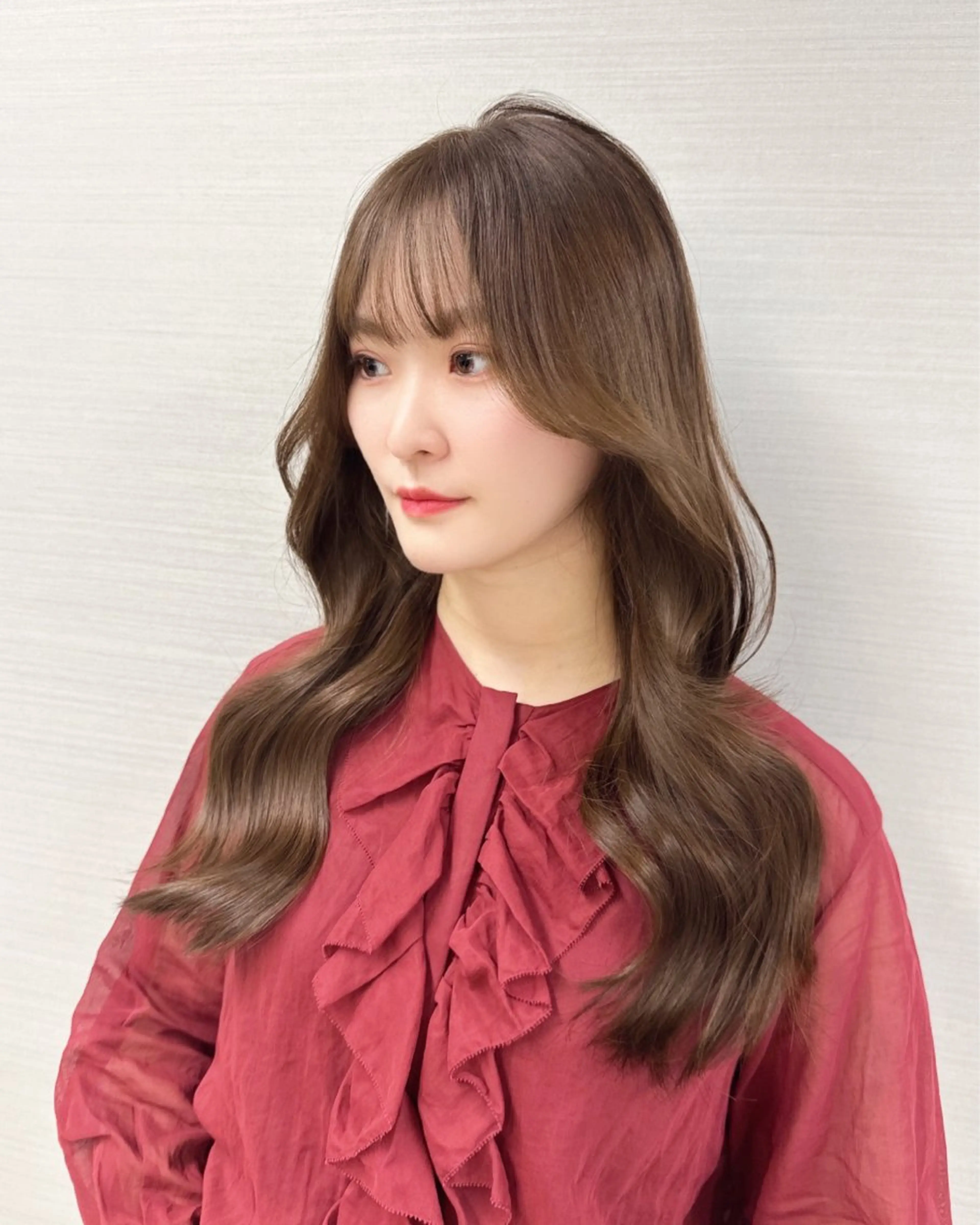 ミディアム カラー 韓国ヘア 店長NEGIのヘアスタイル