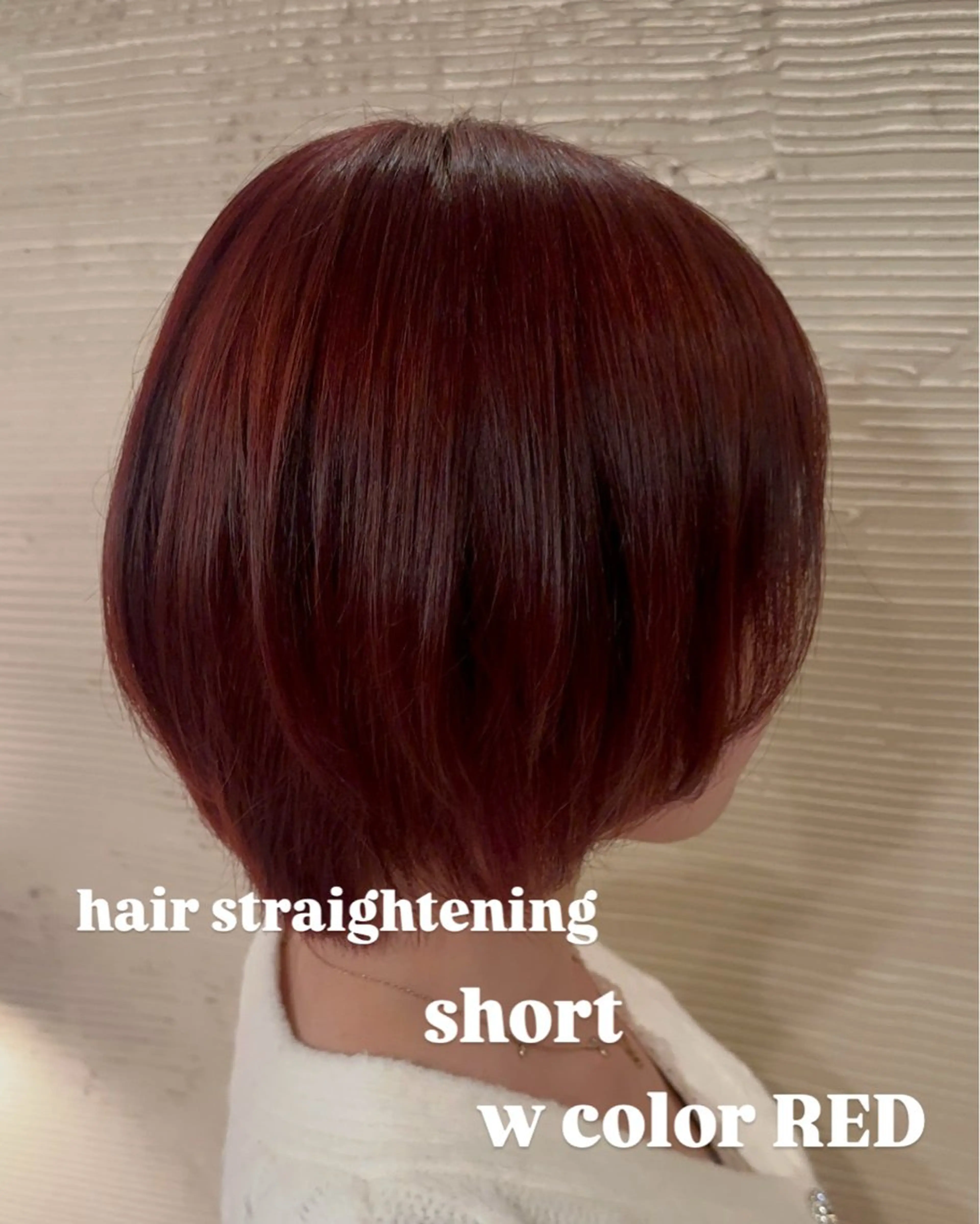 ショート カラー 安藤 聖麻のヘアスタイル