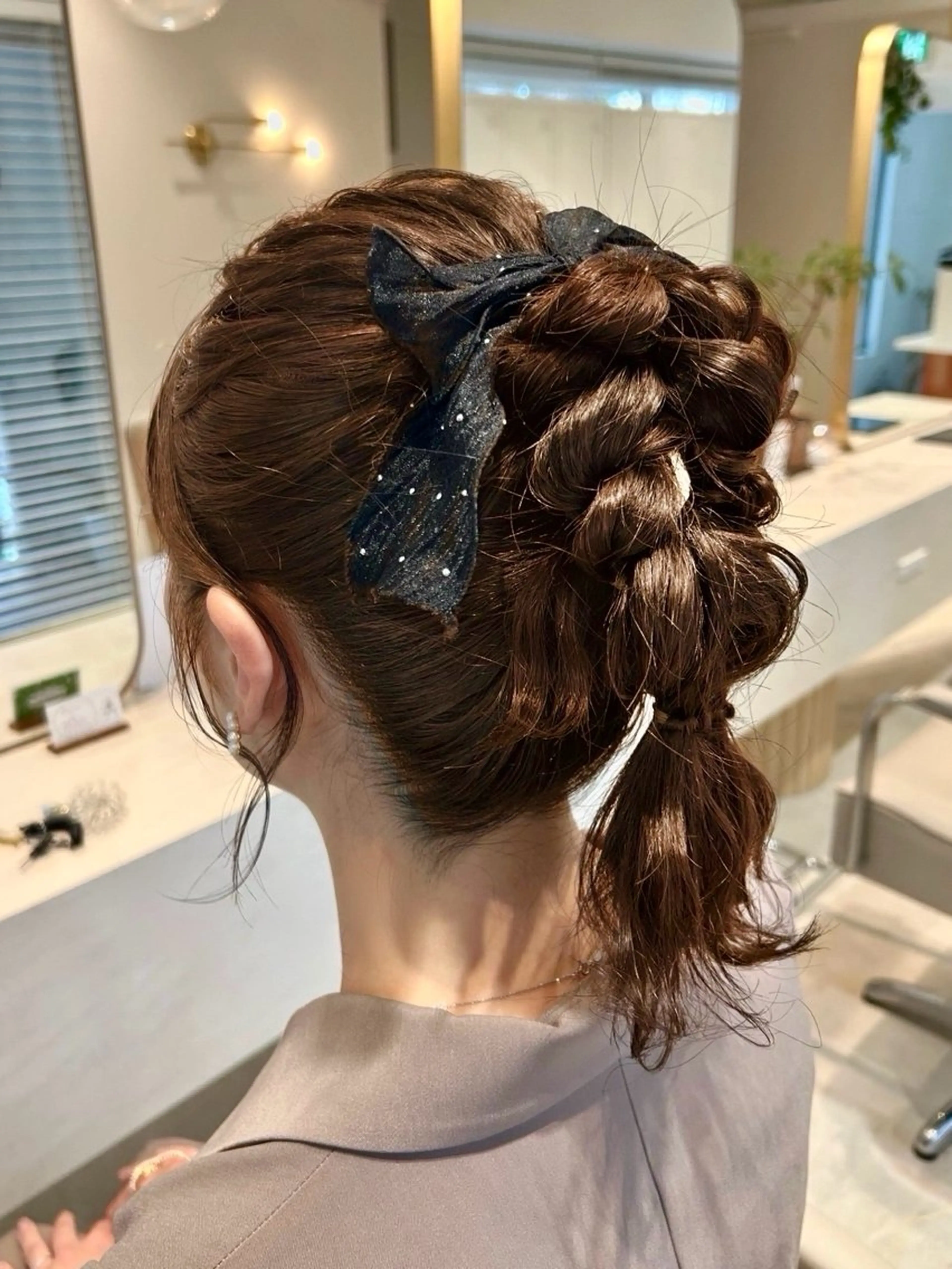 ヘアアレンジ ポニーテール ヘアセット ヘアメイクkeiko 🌈パーソナルカラーのその他イメージ