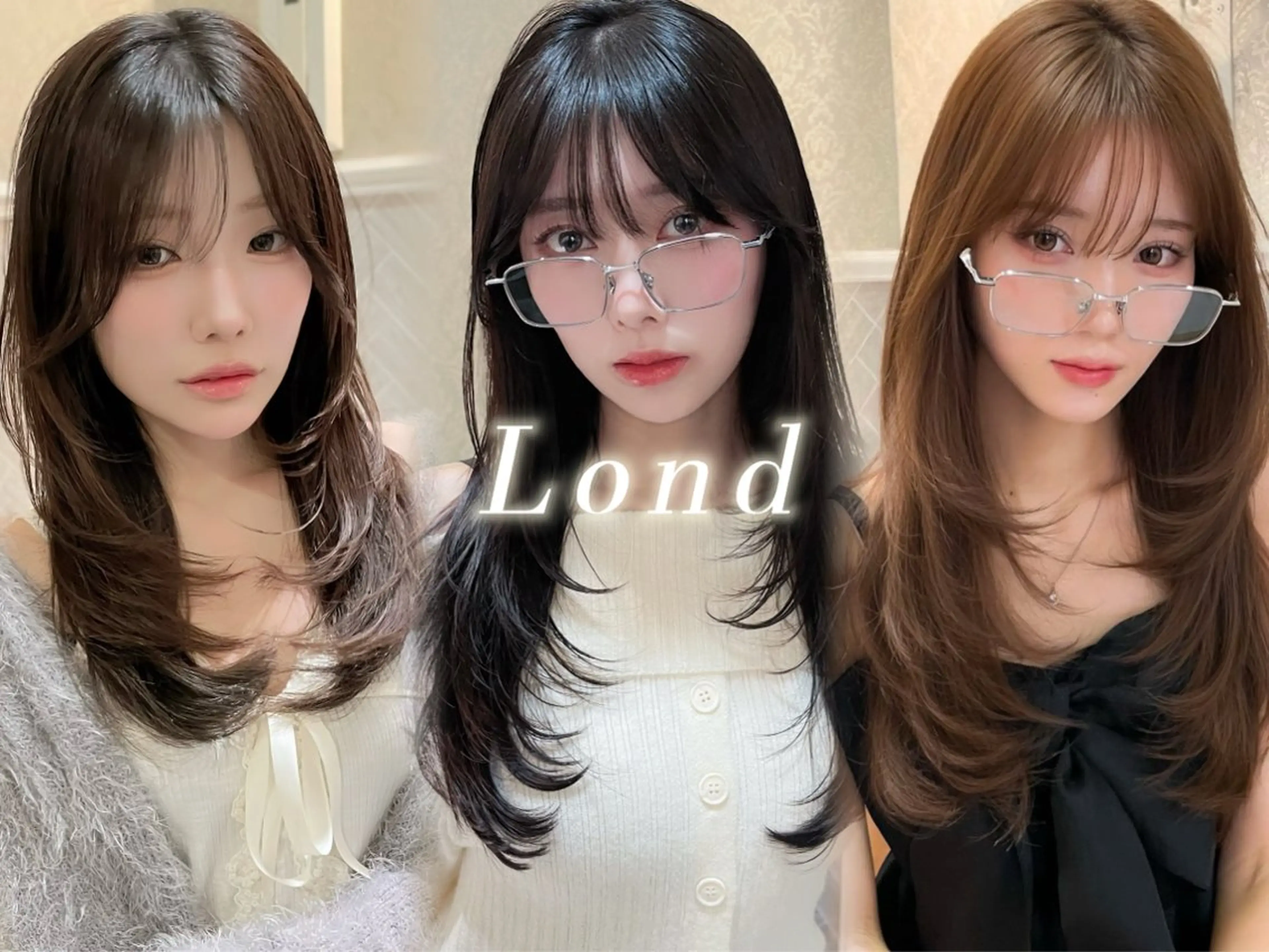 ロング 髪質改善 韓国風ヘア レイヤーカット ロング 縮毛矯正 カット ヘアカラー トリートメント 美髪縮毛矯正🤍 髪質改善/Shinaのヘアスタイル