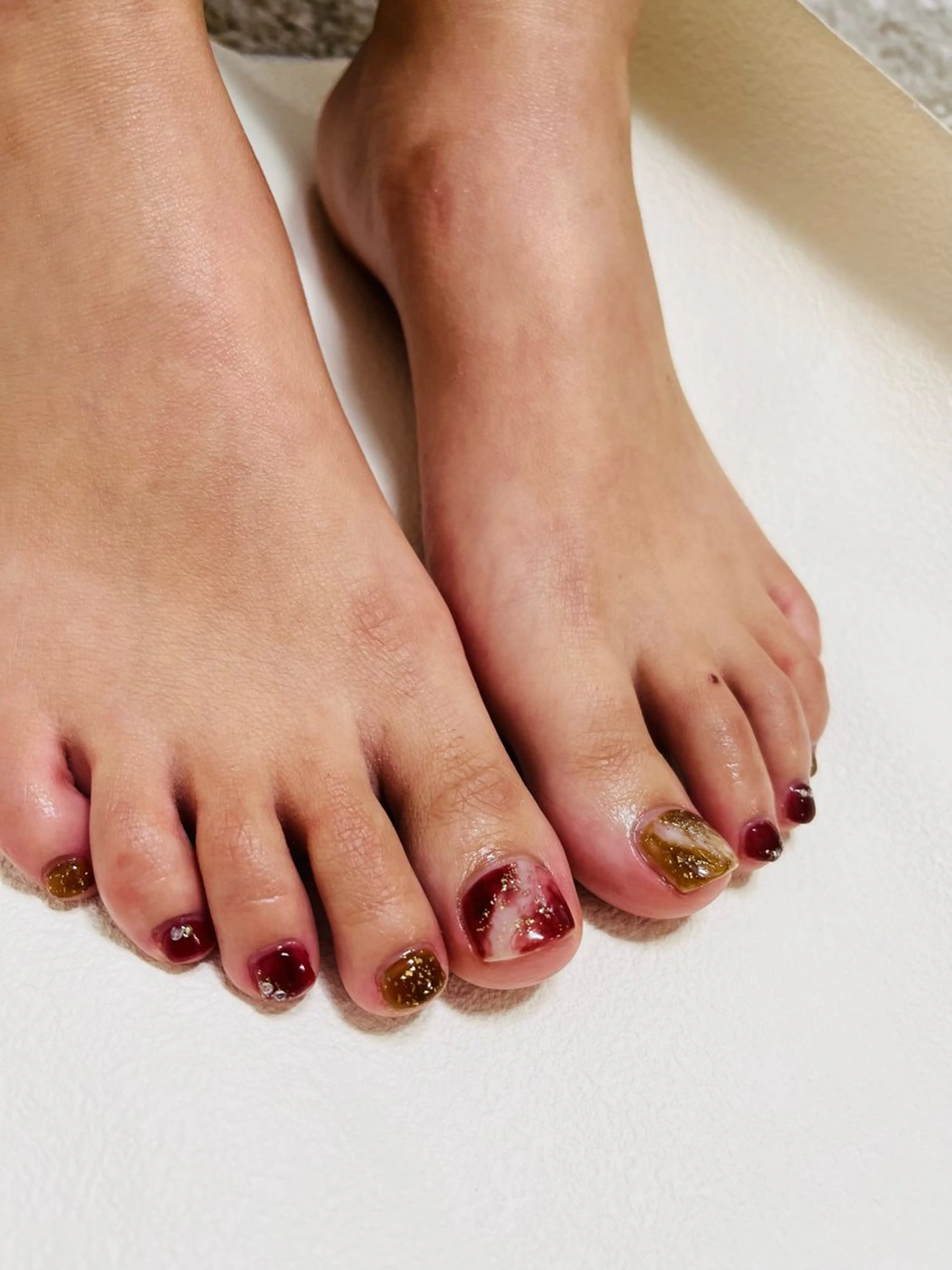 ネイル フットネイル フットネイル nail room.のネイルデザイン