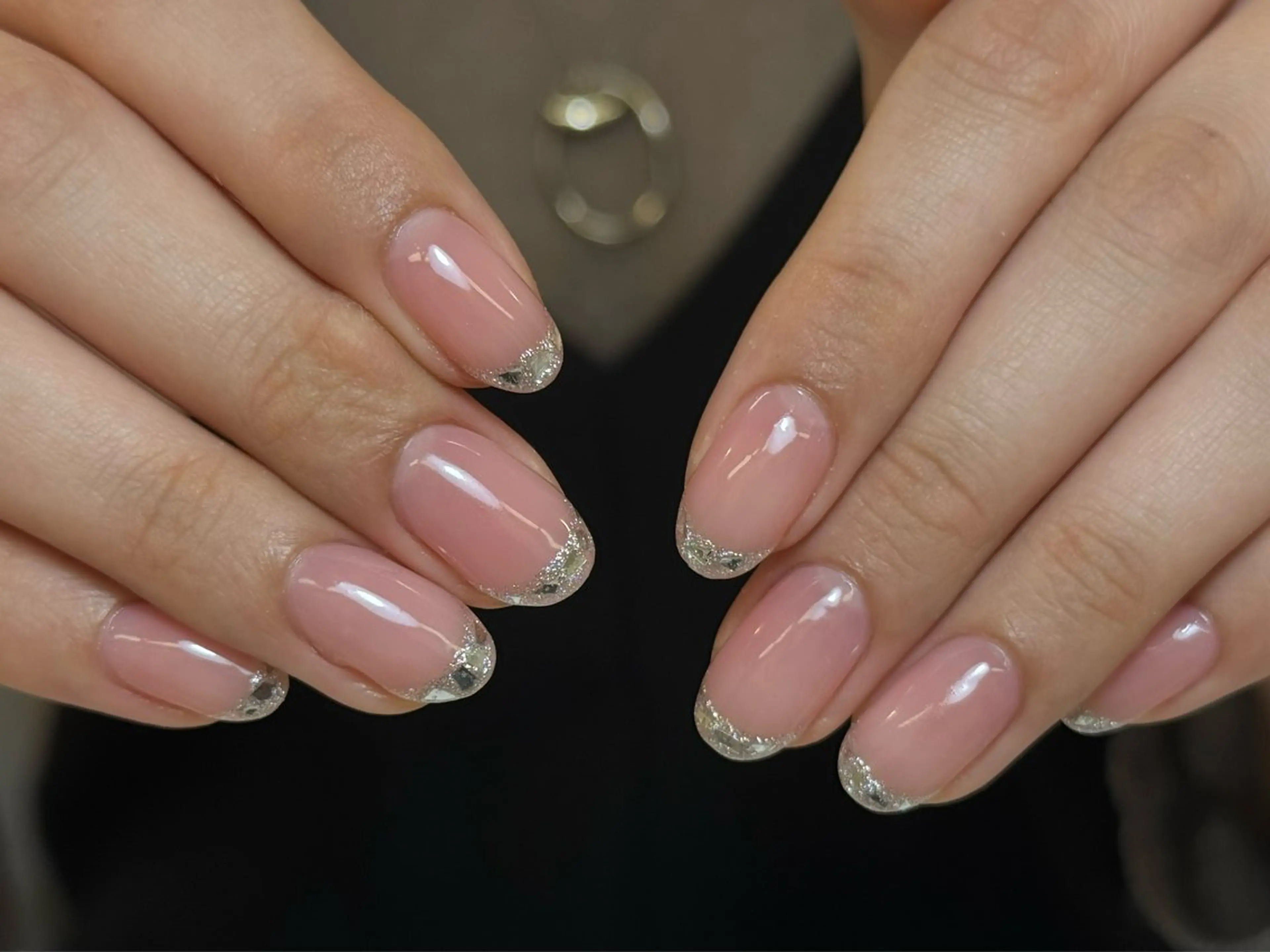 ネイル チークネイル フレンチネイル 韓国ネイル マグネットネイル 持ち込み ハンドネイル Hi nail🎀 池袋kozueのネイルデザイン