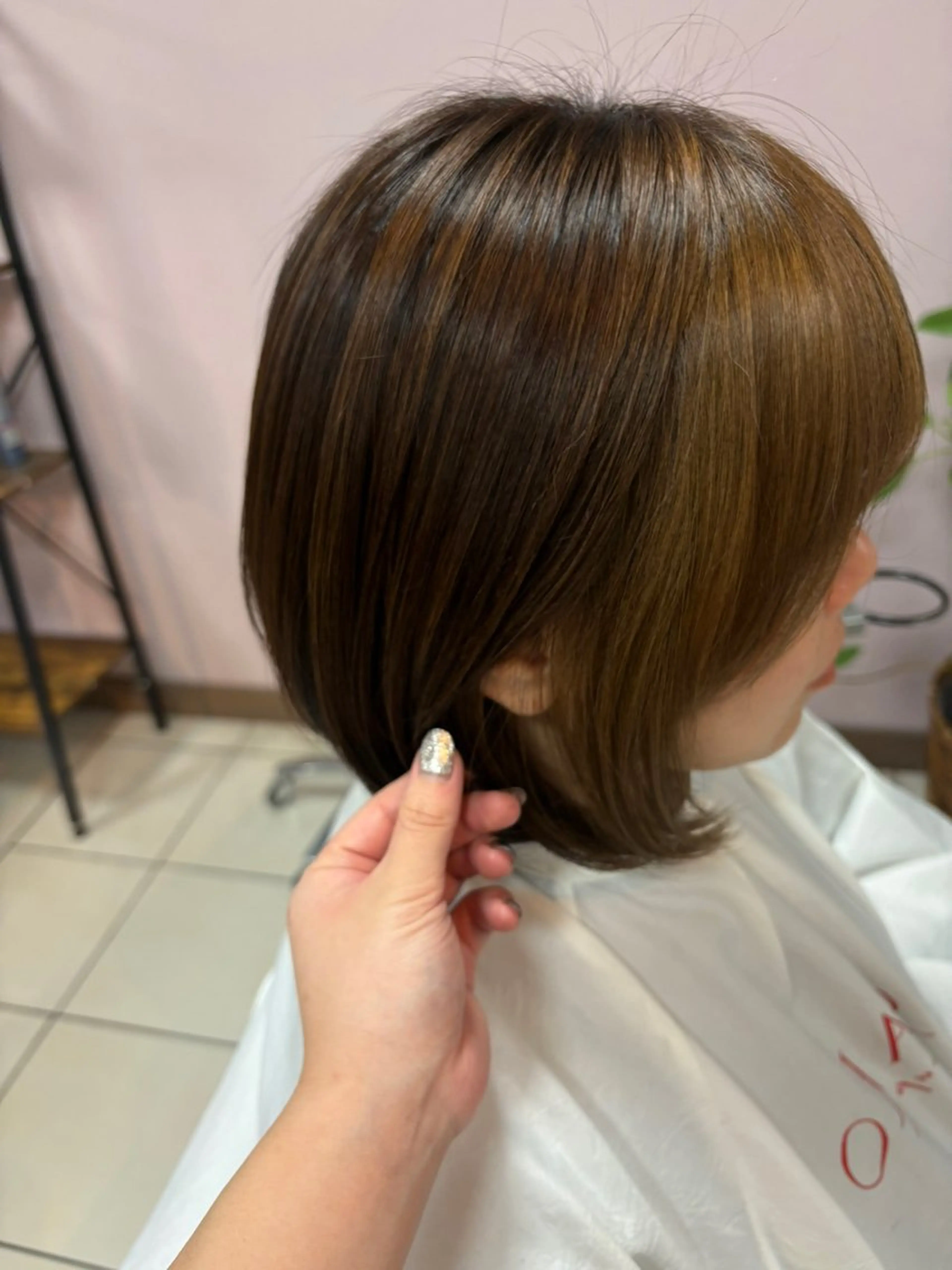 ミディアム カット ヘアカラー doudou/ sakuraのヘアスタイル