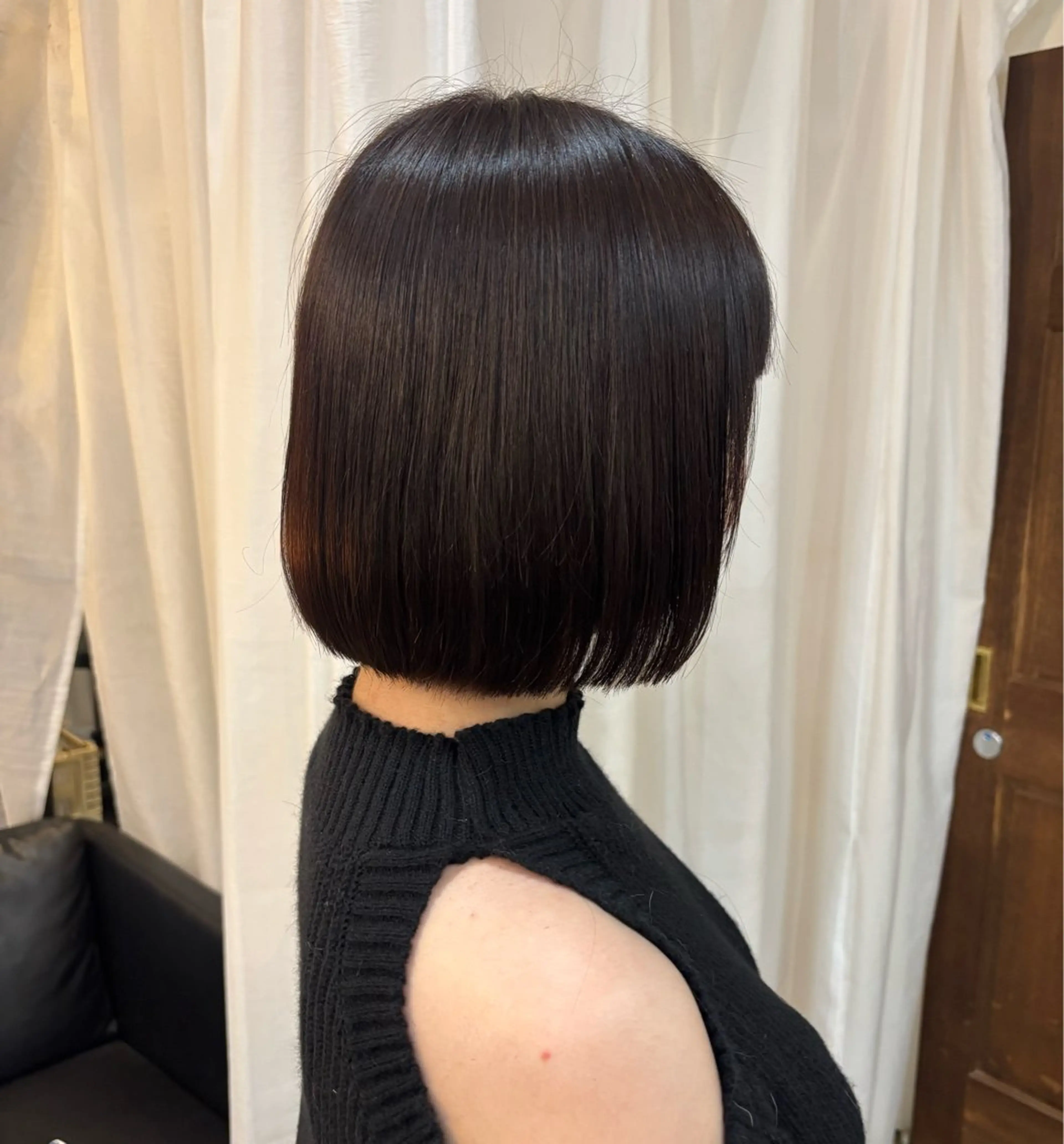 ショート カット ヘアカラー トリートメント ボブ/可愛いスタイル ⠀ゆらのヘアスタイル