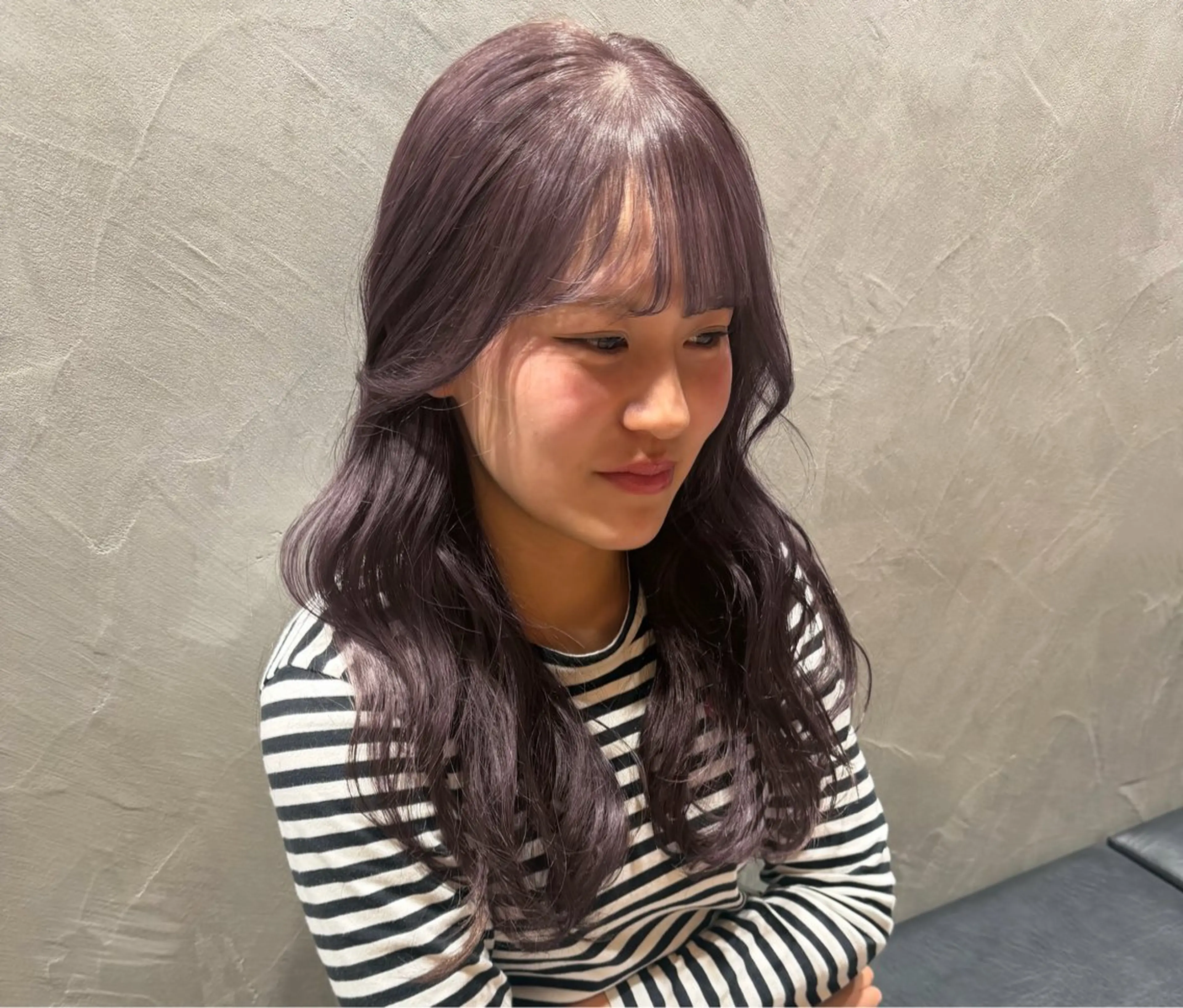 ロング カラー 🐢ダブルカラー🐢 透明感/このかのヘアスタイル
