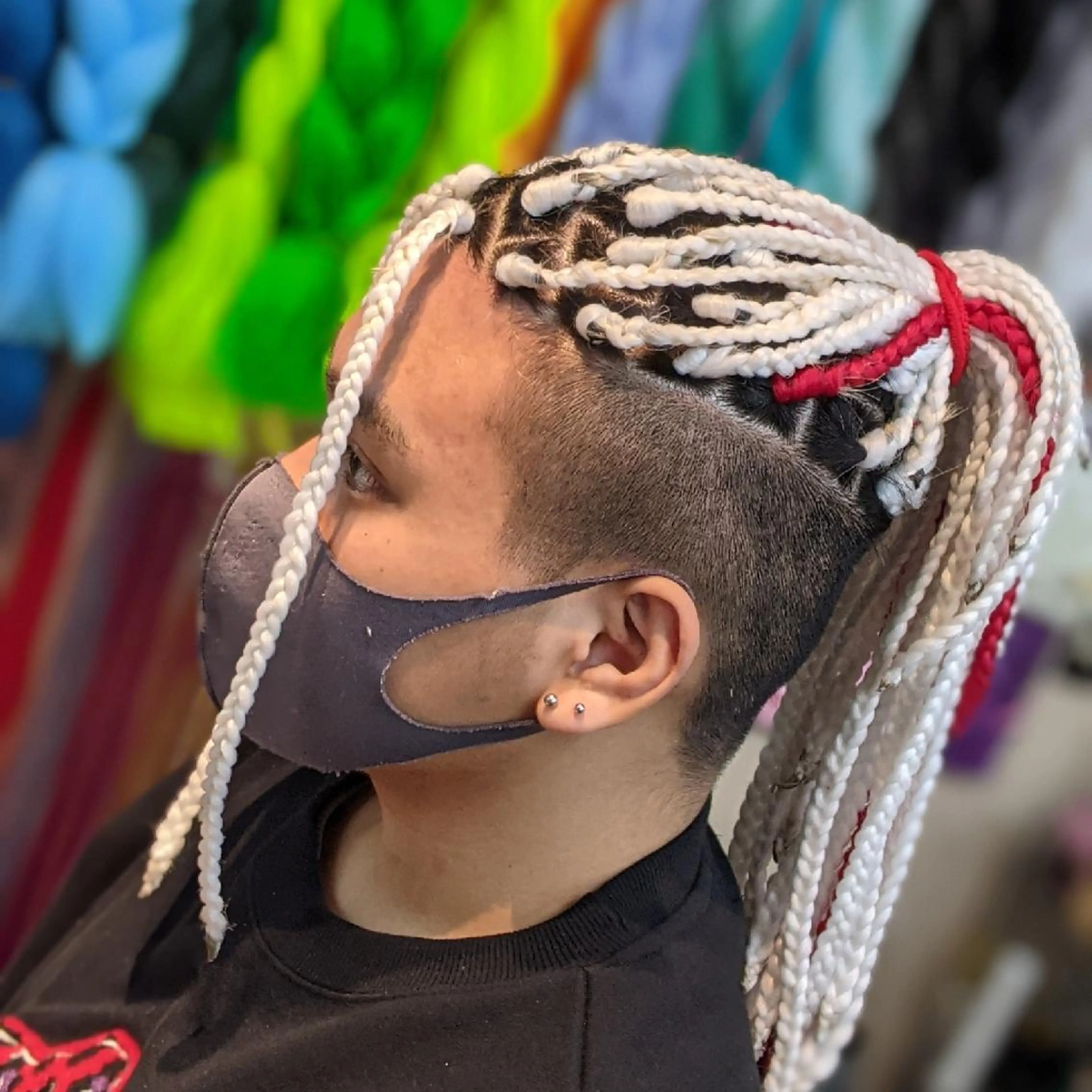 セミロング メンズ エクステ scamp ★のヘアスタイル