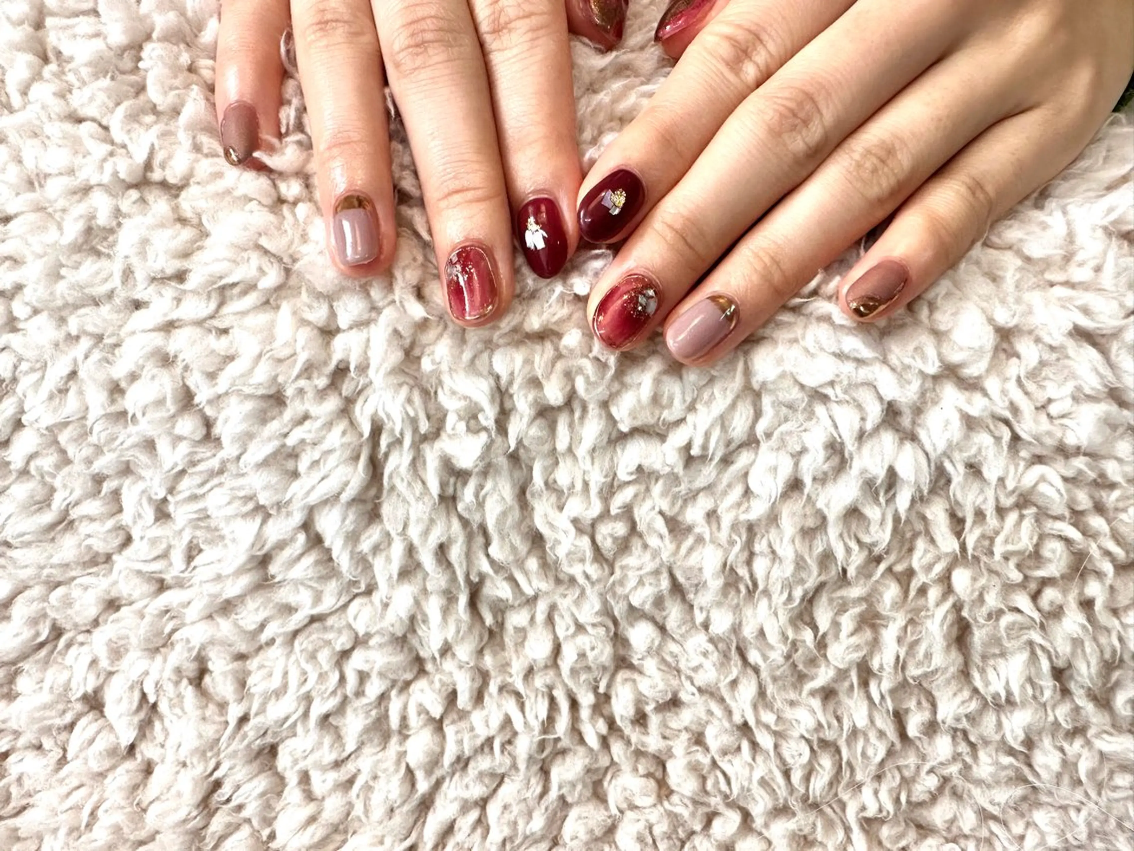 ネイル ハンドネイル フットネイル GéRanium Harukaのネイルデザイン