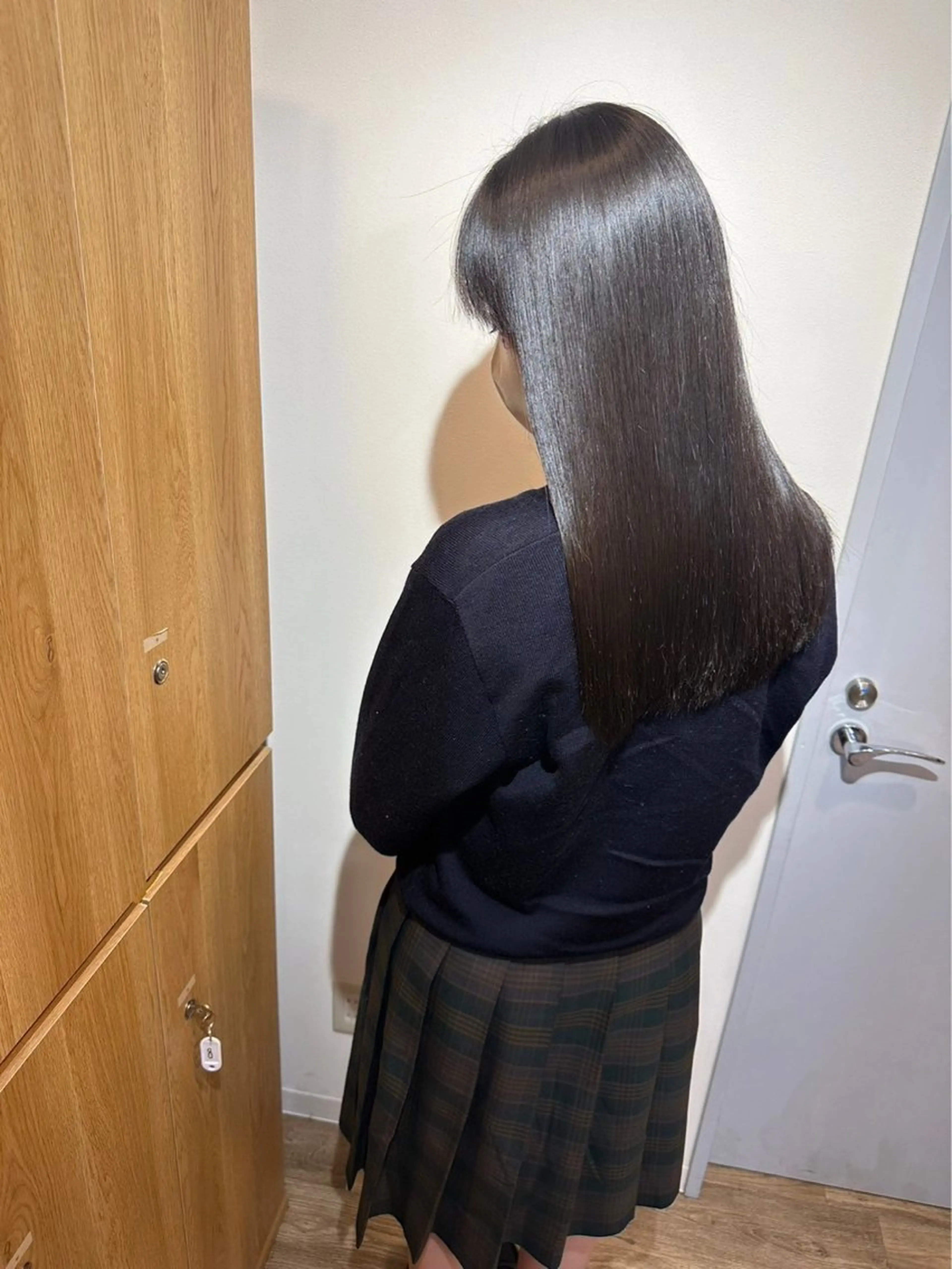 ロング 縮毛矯正 髪質改善特化/透明感 カラー/AKANE♡のヘアスタイル