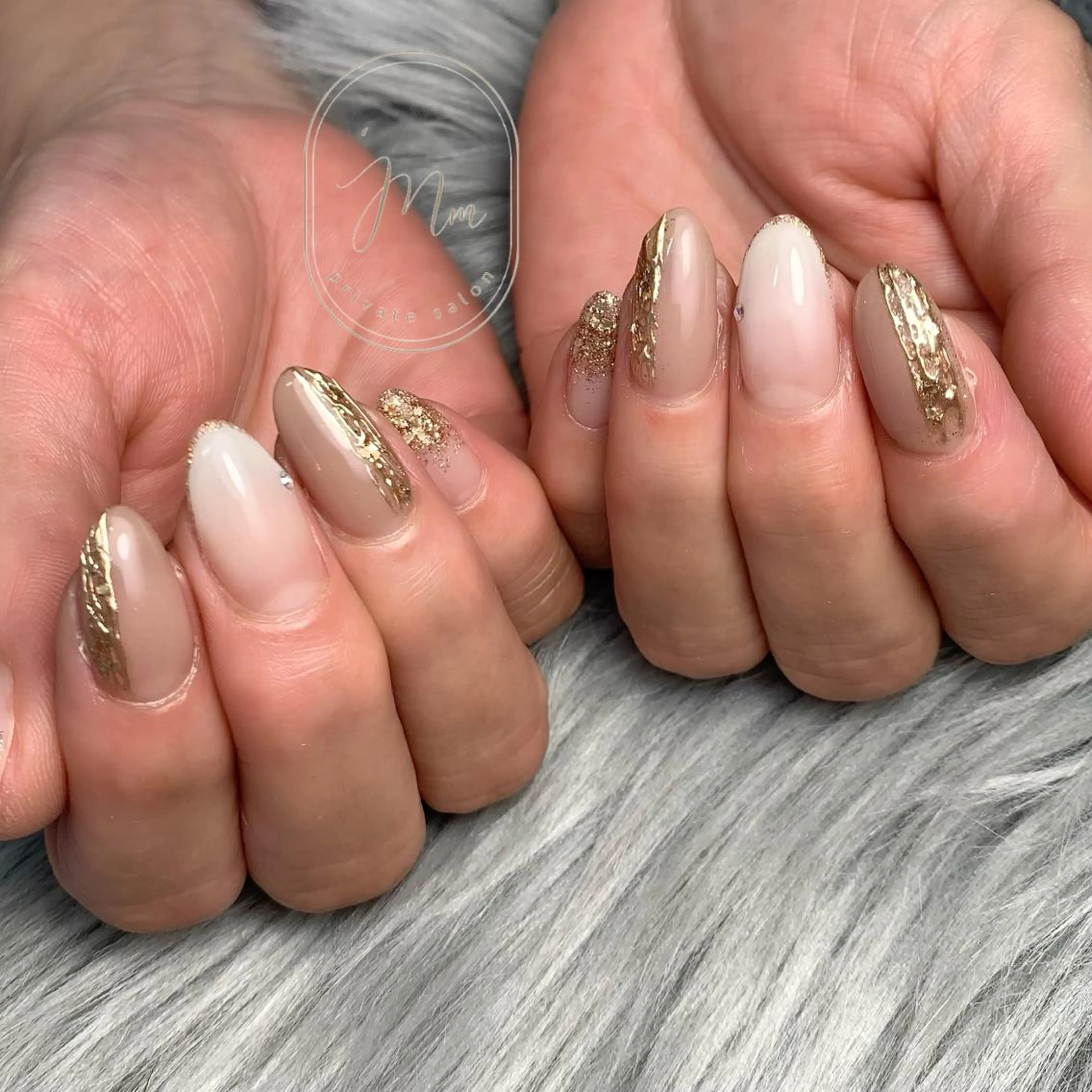 ネイル ハンドネイル 'mm  (ミリ) ＭＡＮＡＭＩのネイルデザイン