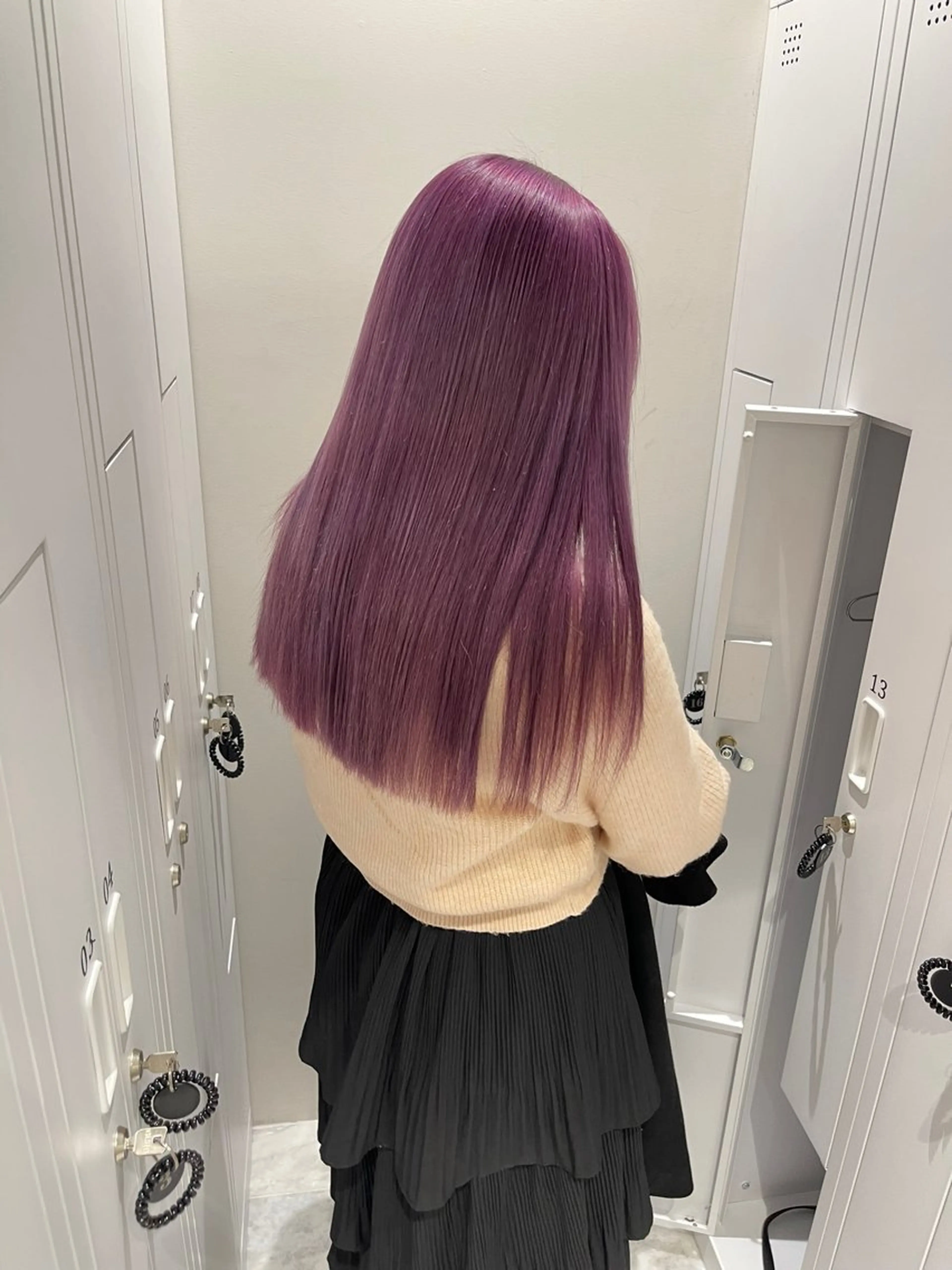 ロング カラー カット ヘアカラー トリートメント 〻ツヤハイトーン🩰 🤍HARUCAのヘアスタイル