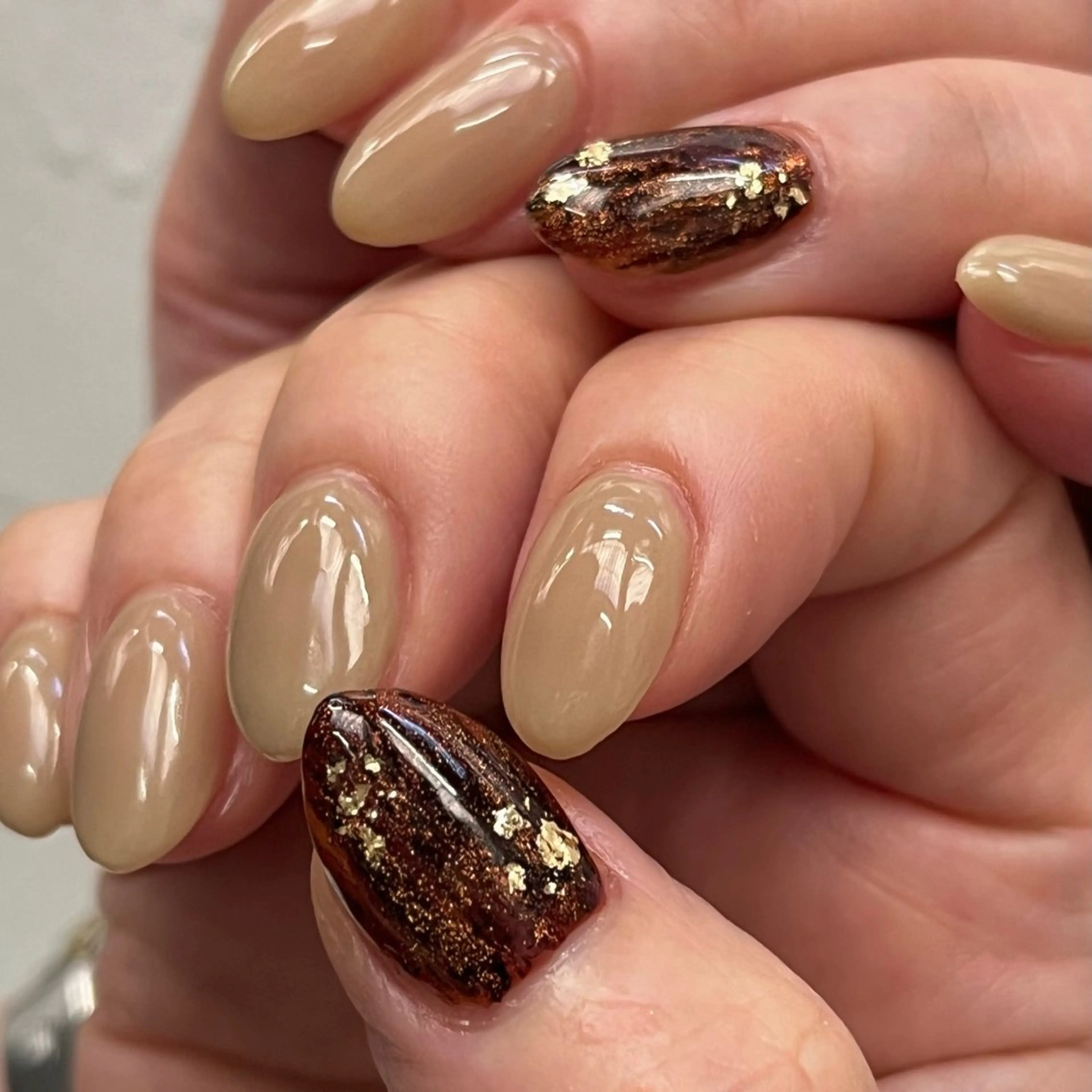 ネイル ハンドネイル calla NAIL南森町店所属・calla/南森町/ パラジェルのネイルデザイン