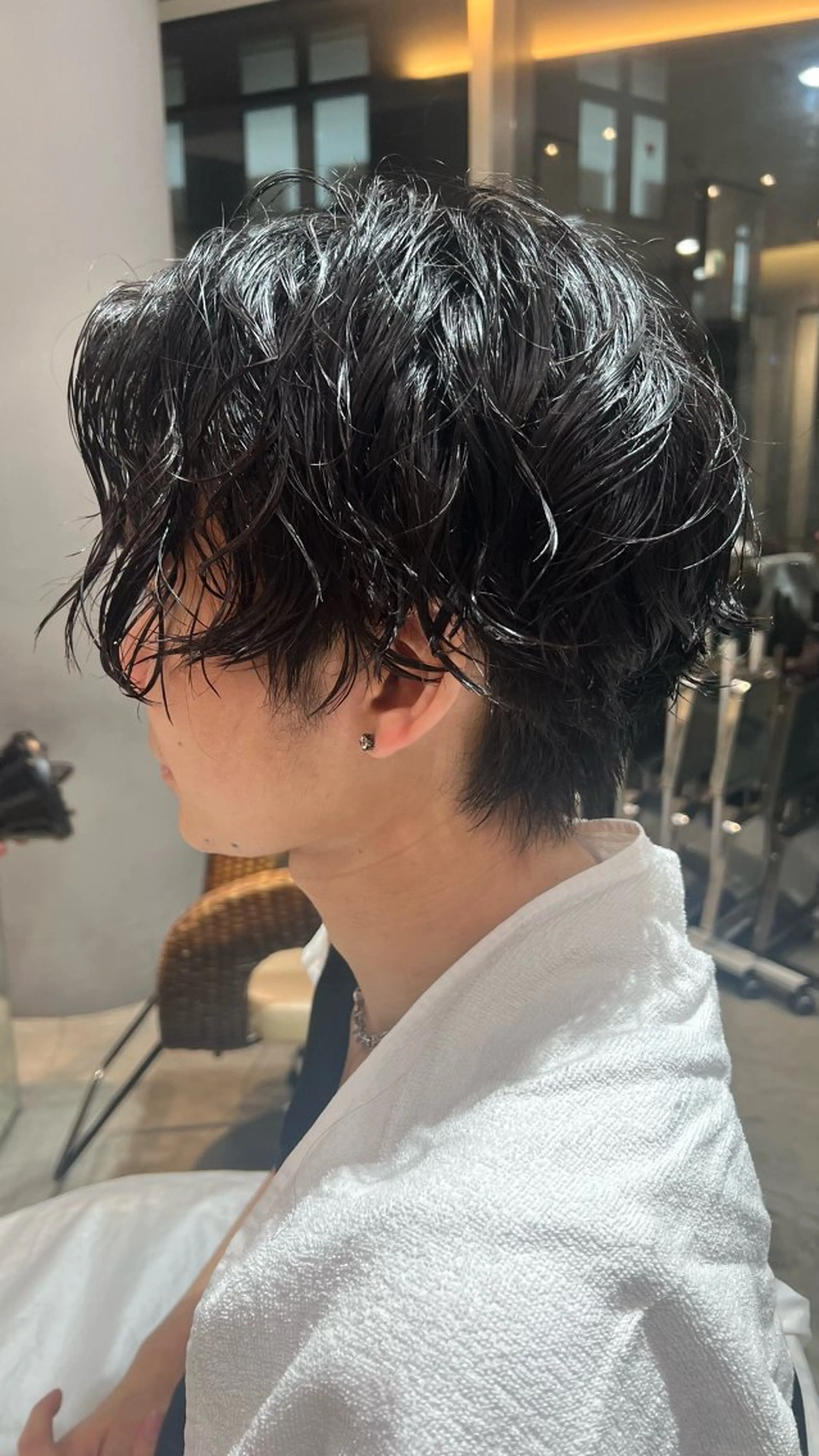 メンズ くせ毛風パーマ🪡 hikariのヘアスタイル