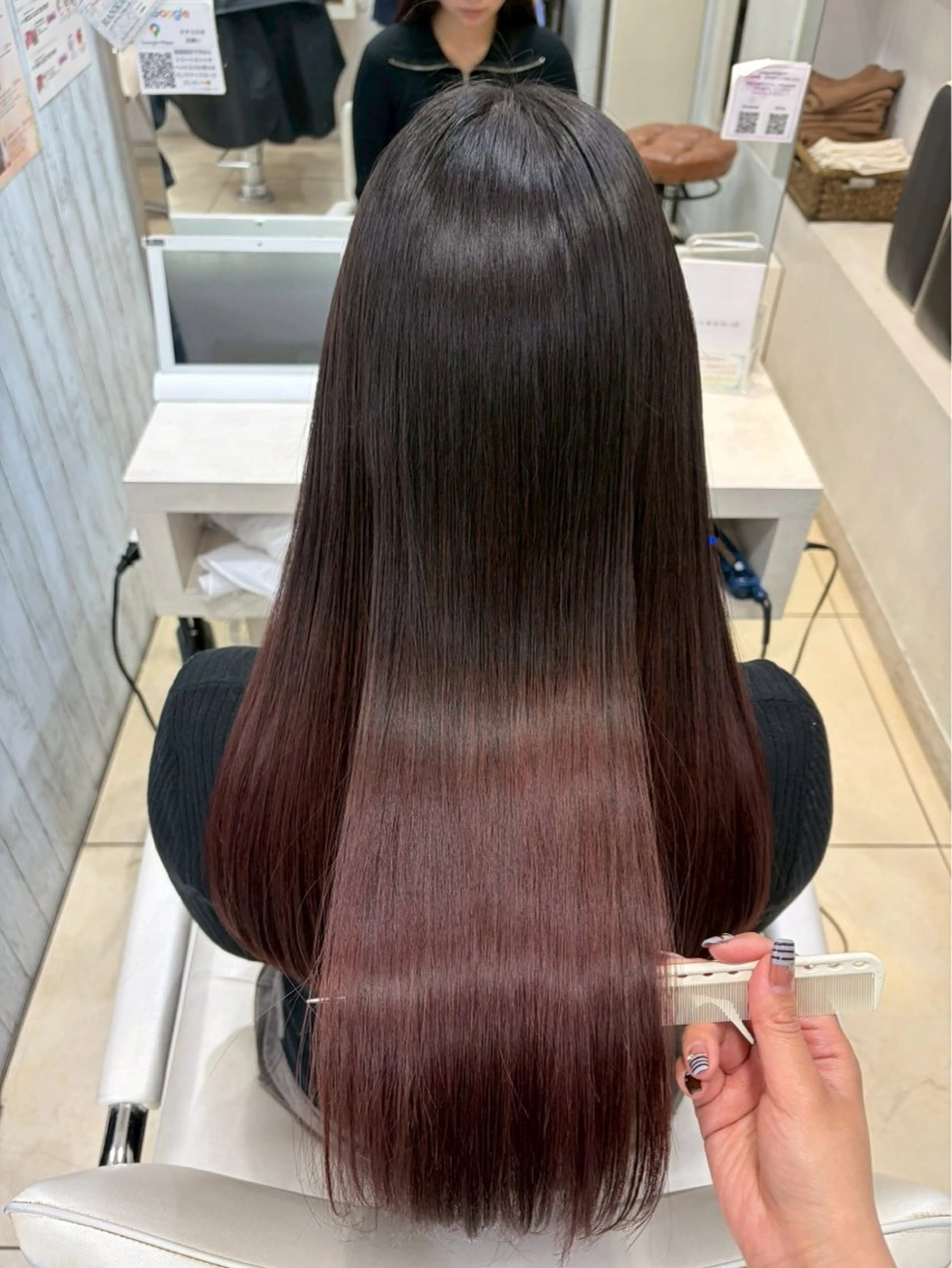 ロング ヘアカラー [髪質改善カラー] 光^._.^の眉毛・アイブロウイメージ