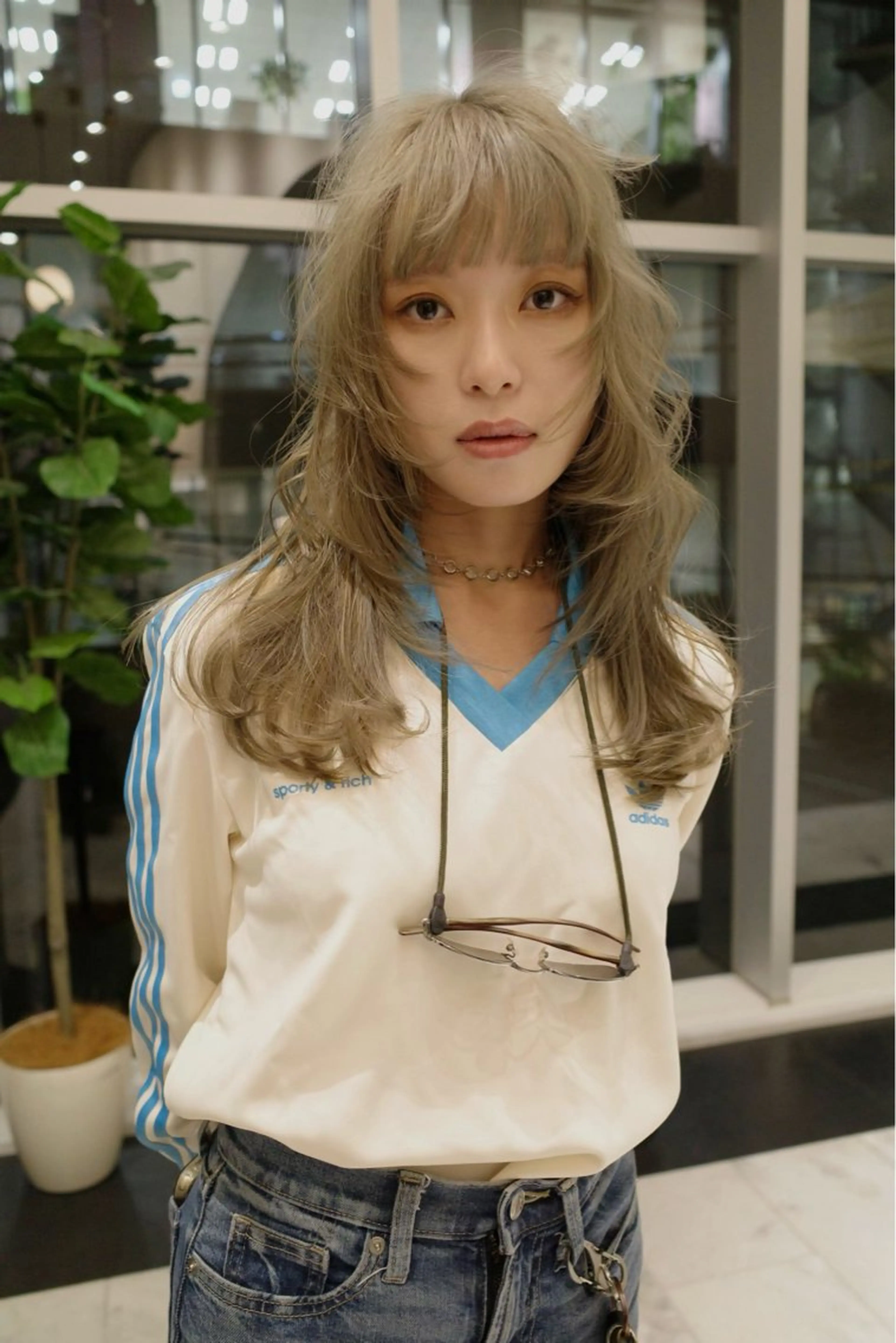 ミディアム カラー カット ヘアカラー トリートメント ブリーチ🪡 ボブ🧶レイヤーのヘアスタイル