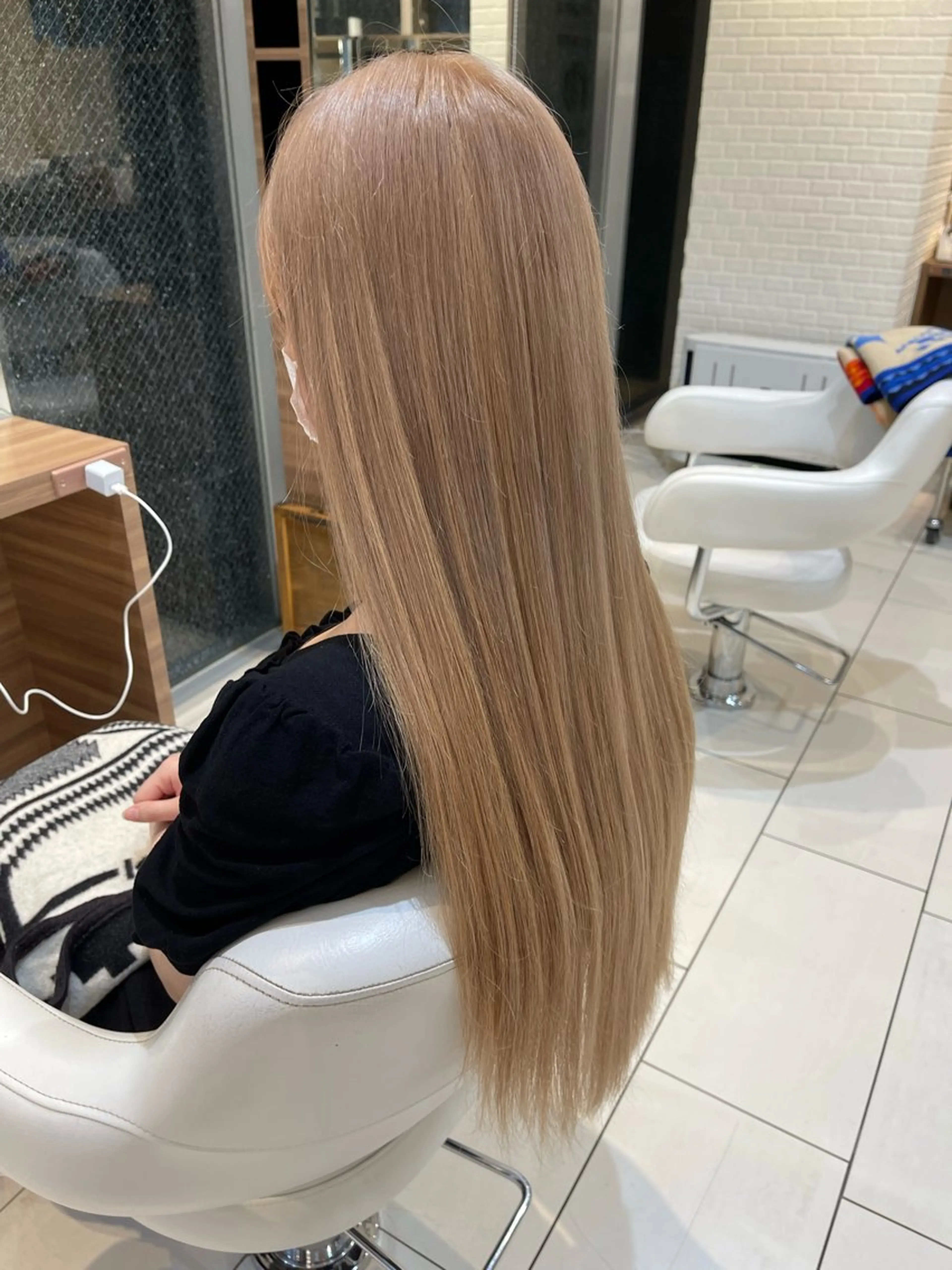 ロング エクステ ロング ヘアカラー エクステ Fi-Ne原宿/ プルエクステ/そらのヘアスタイル