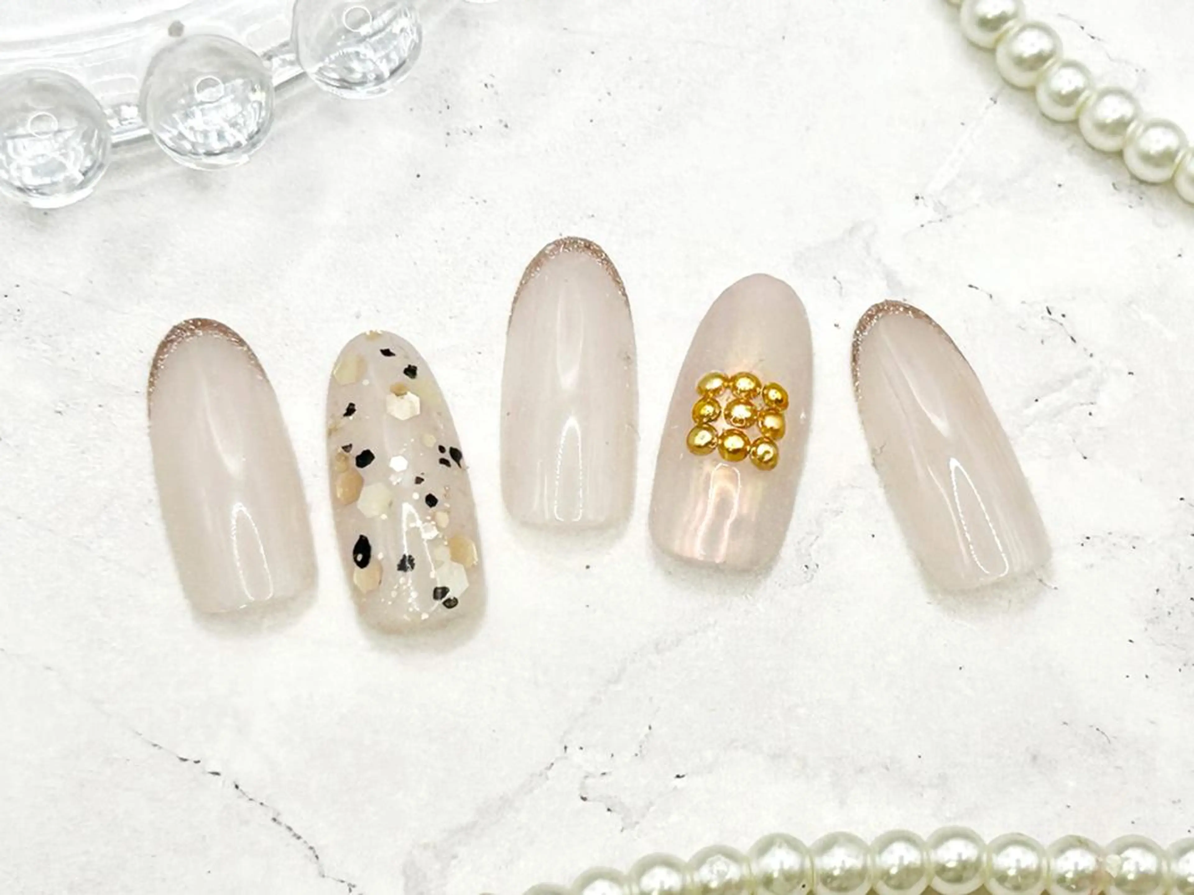 ネイル ハンドネイル orbe 永山のネイルデザイン