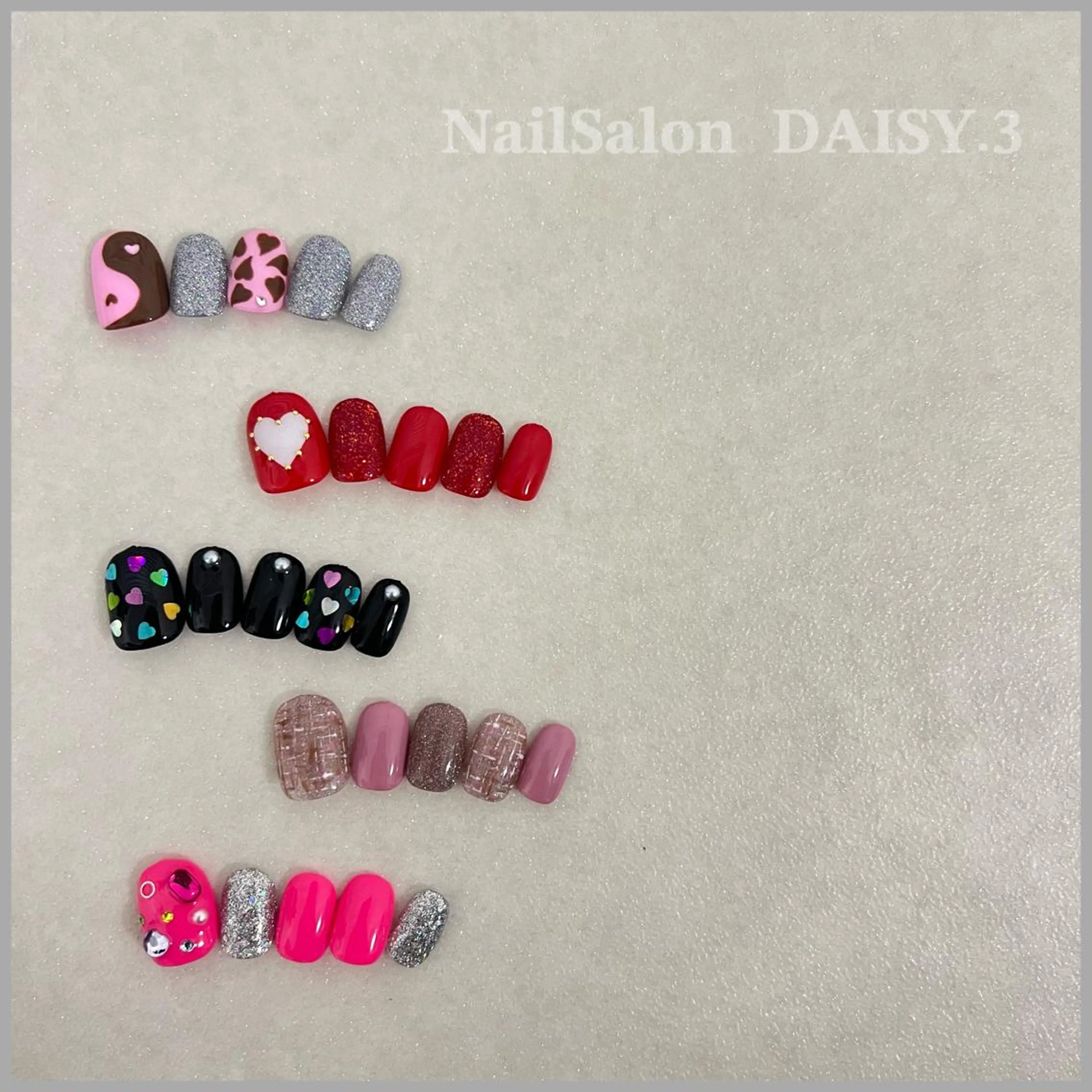 ネイル バレンタイン 🌙南流山ネイル DAISY.3🦄のネイルデザイン
