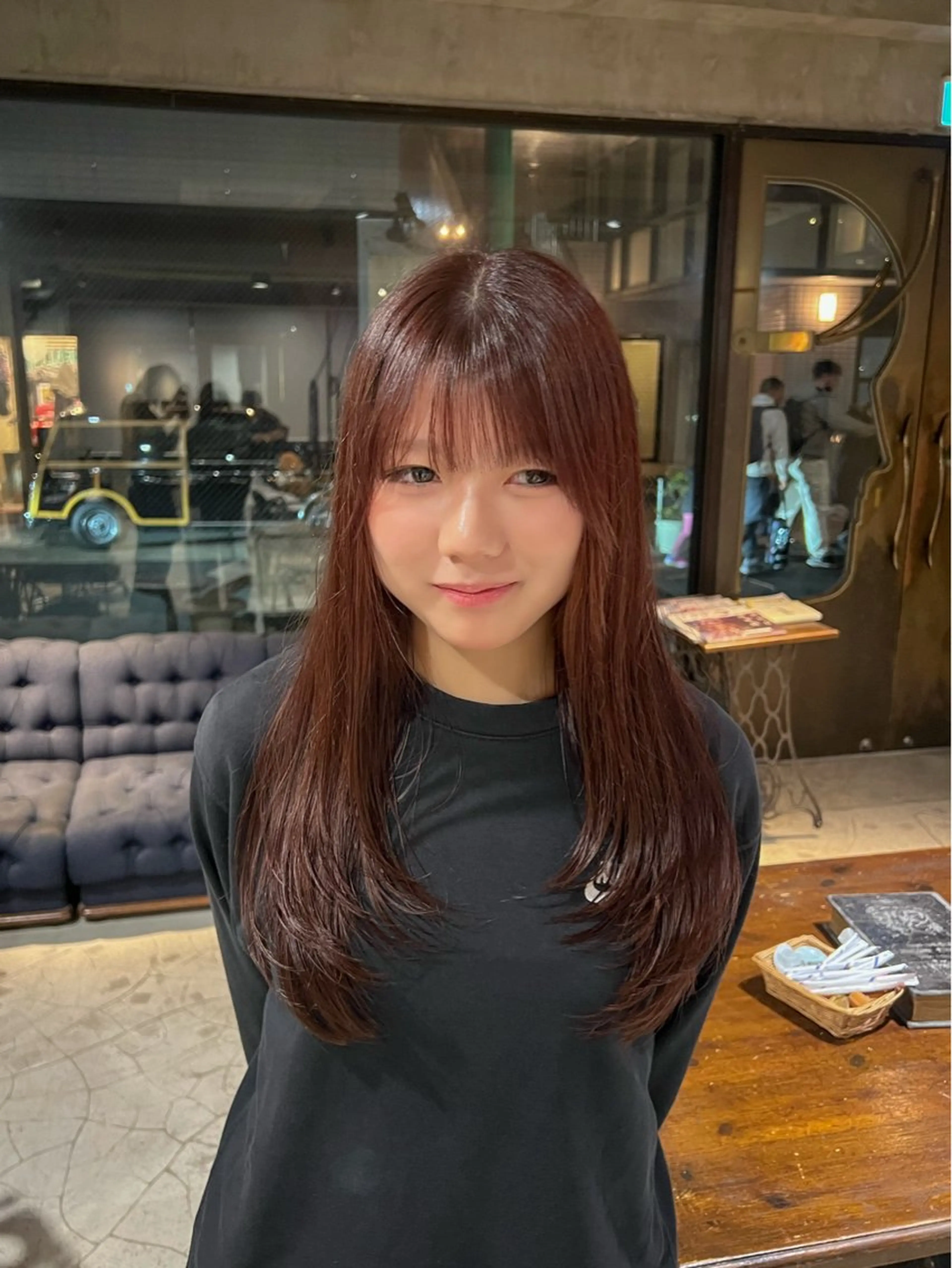 ロング カラー ヘアアレンジ カット ヘアカラー トリートメント レイヤー/艶髪矯正 🪐takushiのヘアスタイル