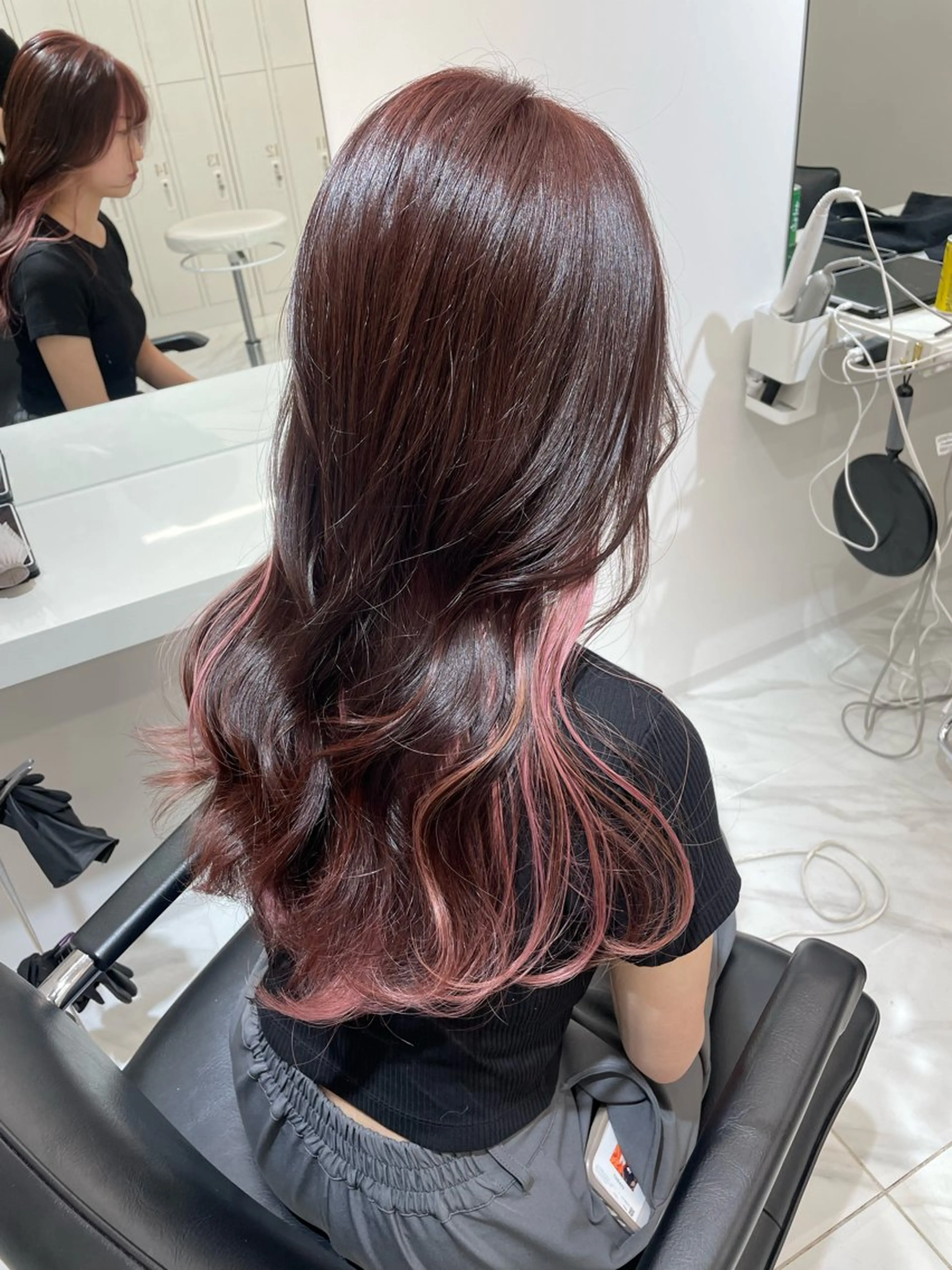 カラー ヘアカラー 🩶大人韓国ヘア 渋谷/Satsukiのヘアスタイル