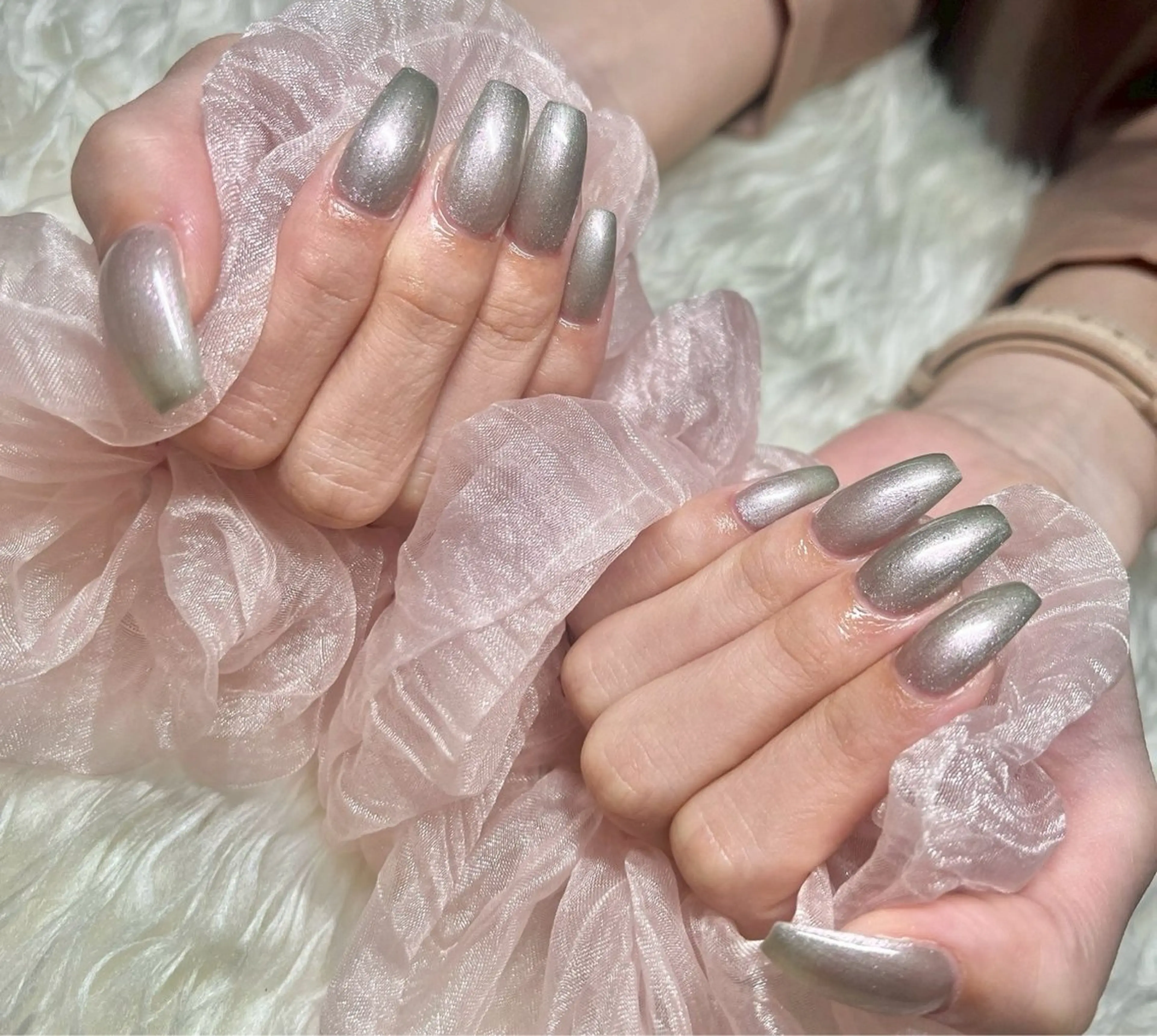 ネイル 長さ出し フットネイル フレンチネイル ジェルネイル グラデーション ハンドネイル Nail&eye Belire 新宿のネイルデザイン