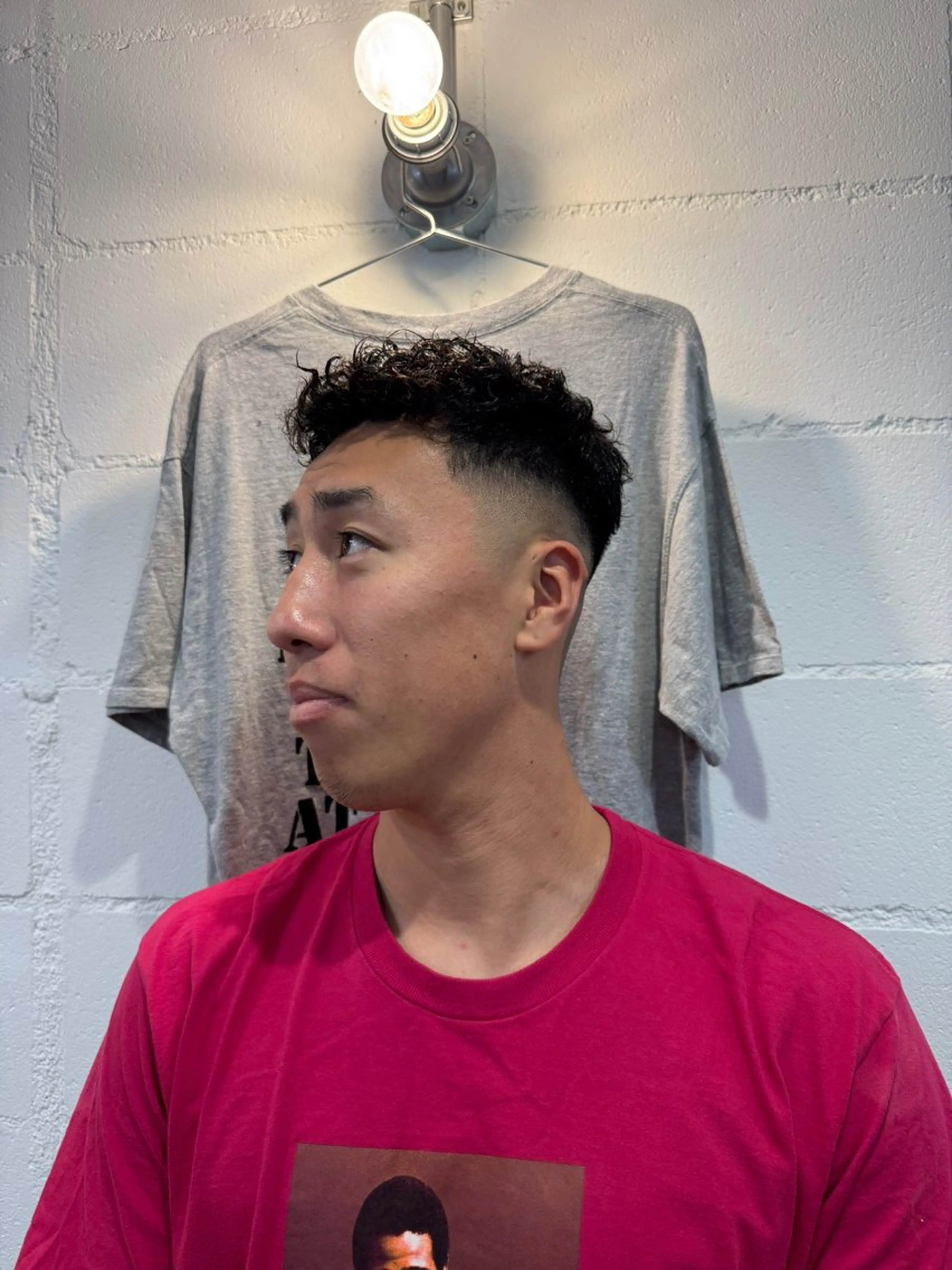 パーマ メンズ カット ヘアカラー MENS HAIR SHOP Good  Place&thing所属・堀 琉冴のヘアスタイル