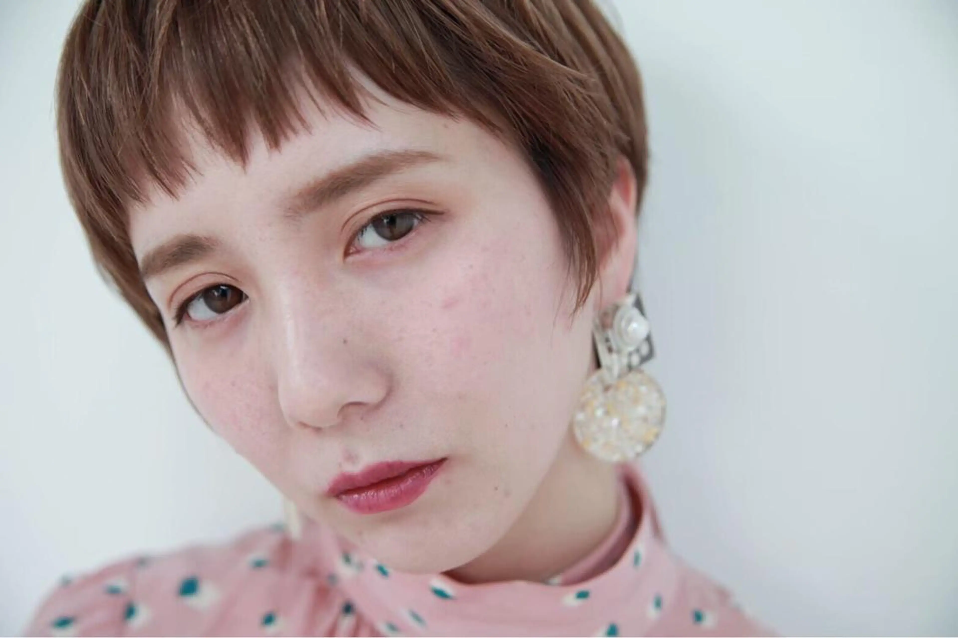 ショート カラー パーマ ヘアアレンジ メンズ キッズ ネイル マツエク・マツパ ヘアカラー トリートメント EnBlesS西宮 マンツーマン神道有基のヘアスタイル