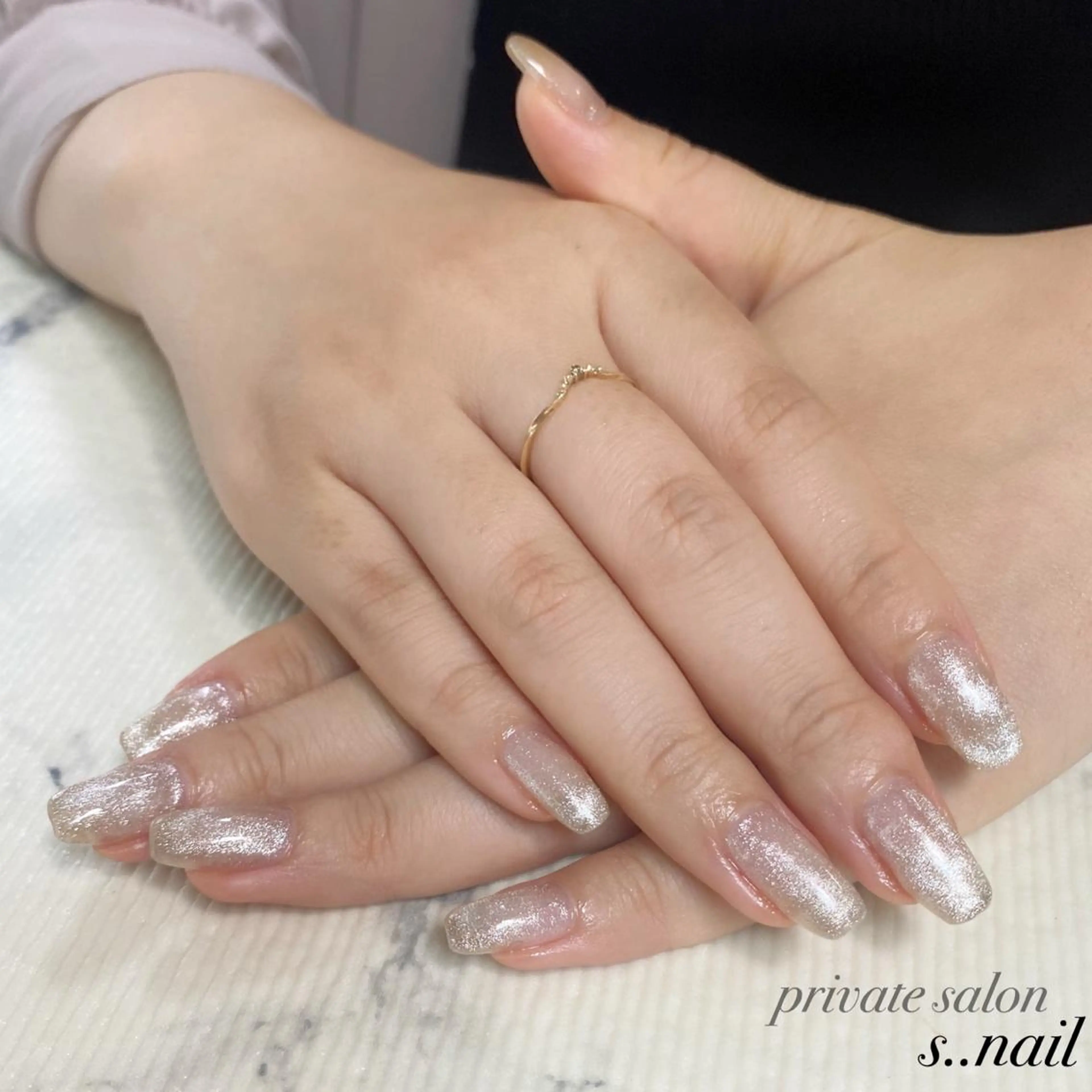 ネイル ジェルネイル マグネットネイル ワンカラーネイル ハンドネイル フットネイル s..nail / MORITAのネイルデザイン