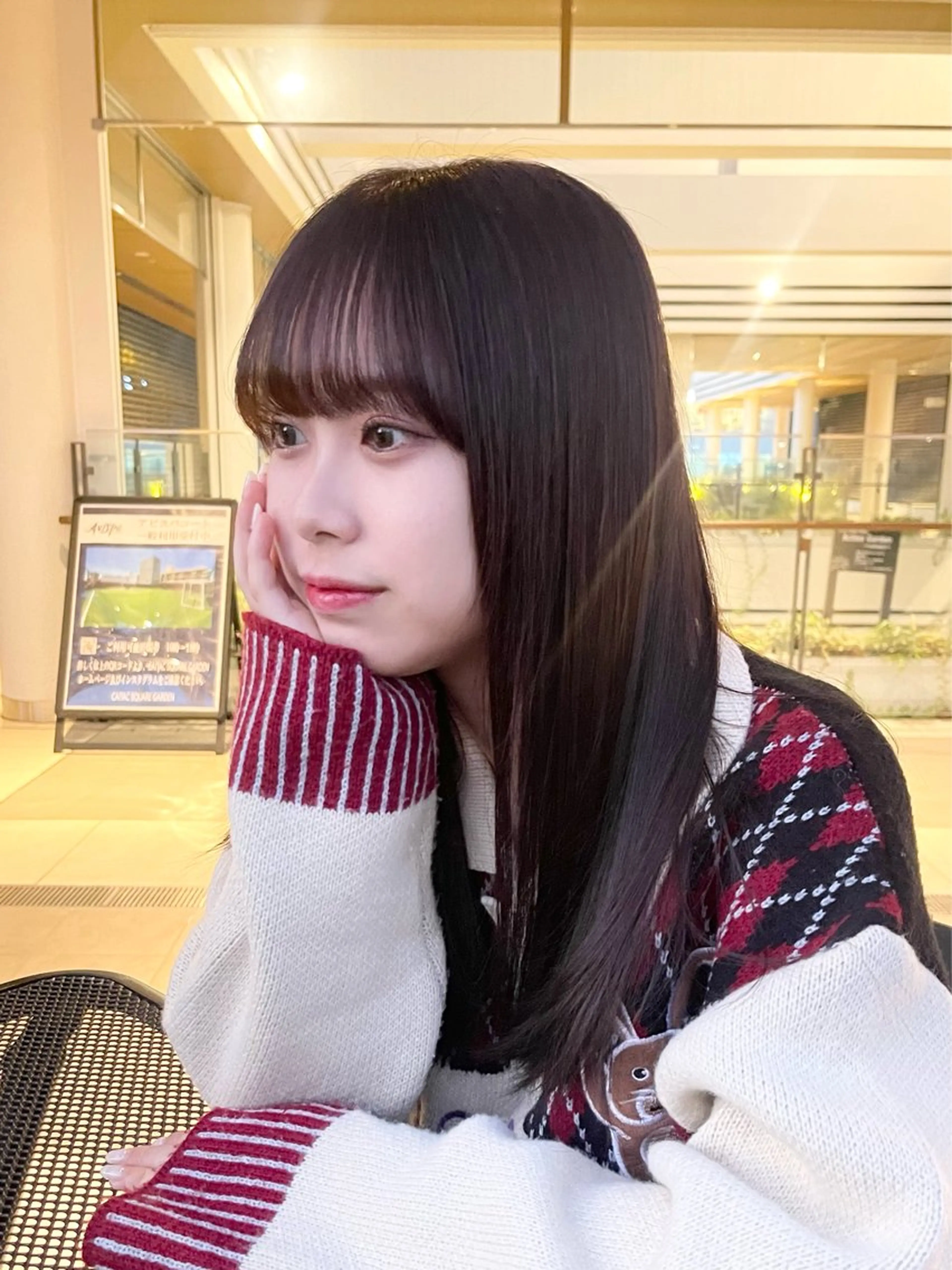 セミロング ヘアカラー トリートメント 園田 渉 ◤SHIKIO◢のヘアスタイル