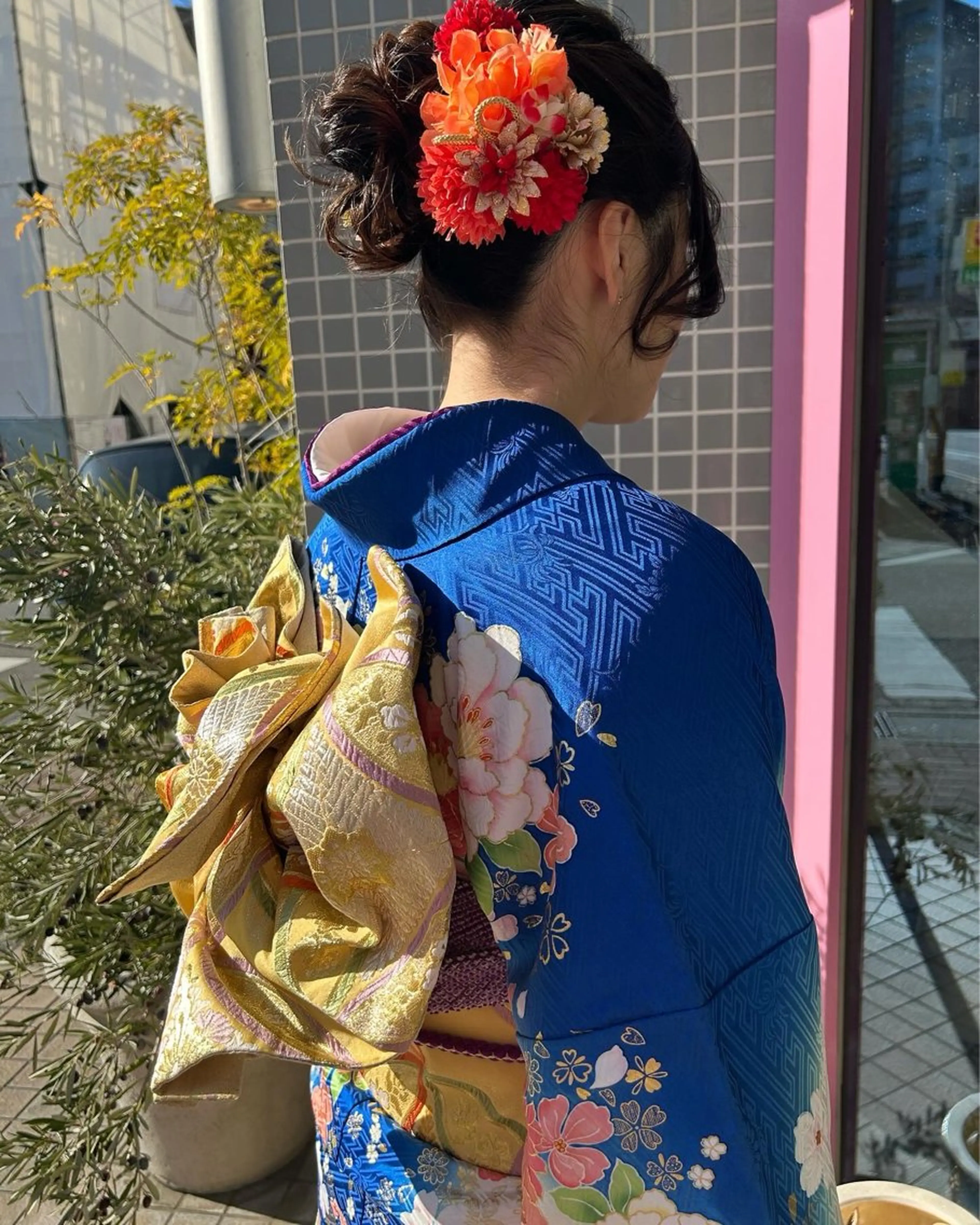 着付け 🌸スタイリスト 山浦美恵のヘアスタイル