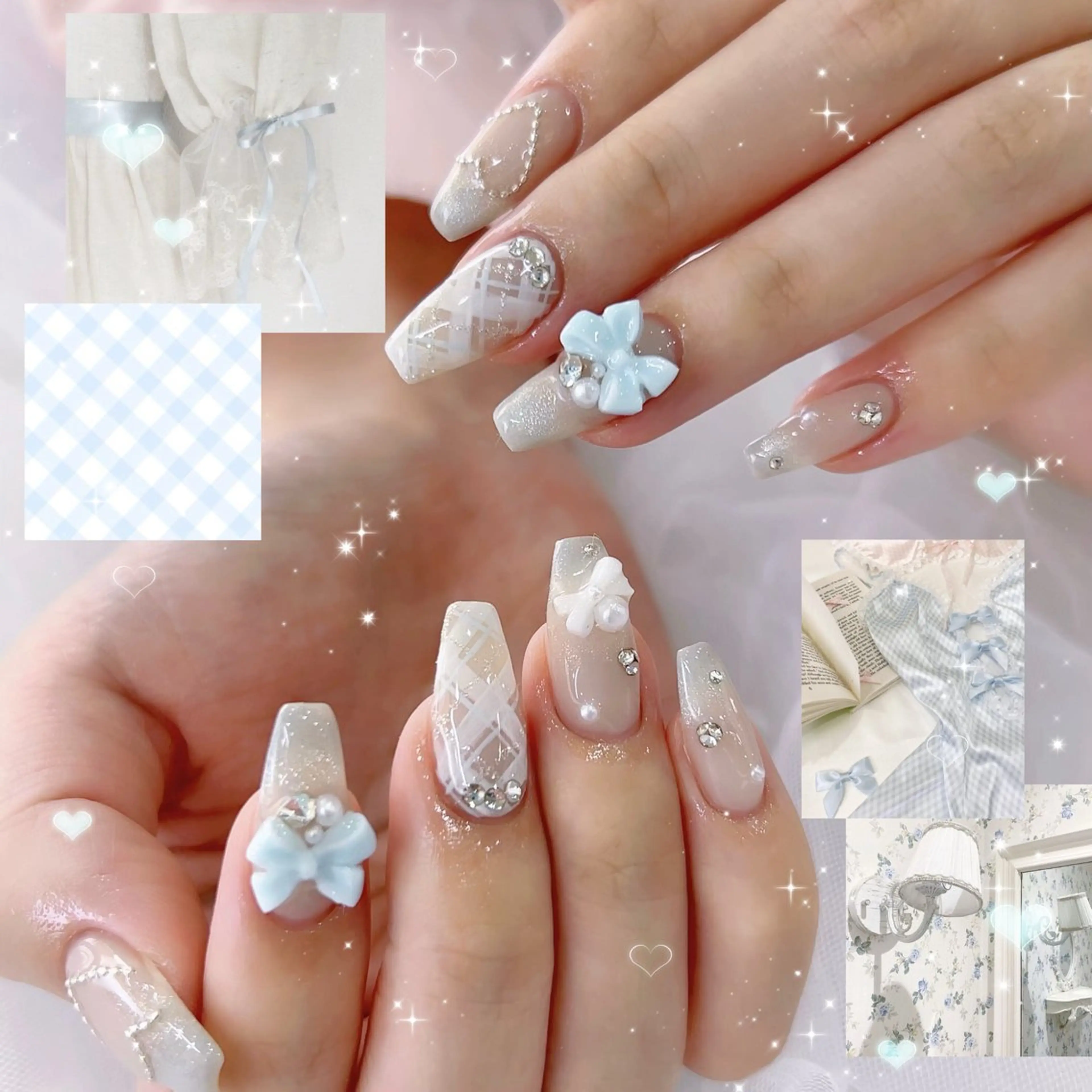 ネイル ハンドネイル 🪄mimi🎀 Midori🪽のネイルデザイン