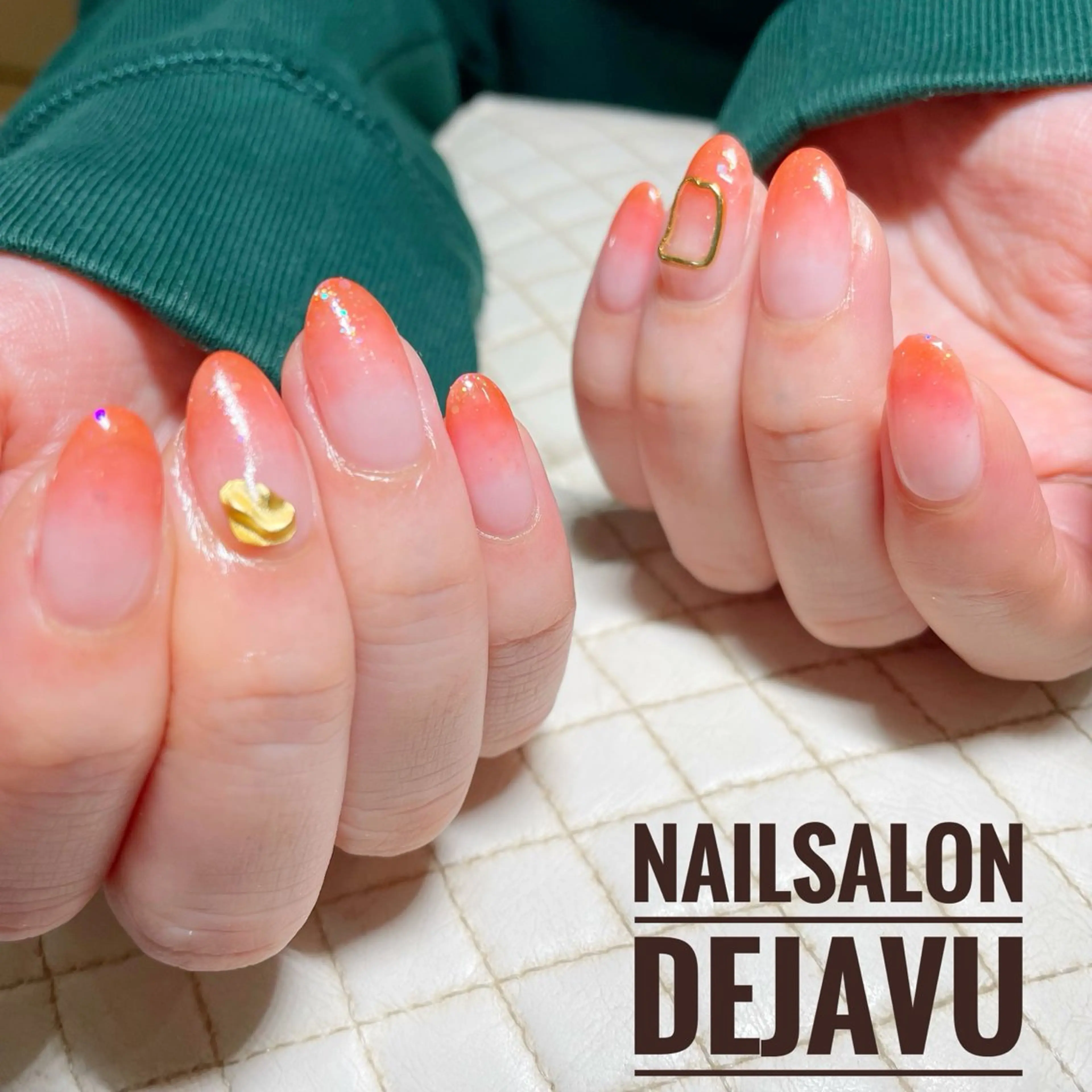 ネイル グラデーション ハンドネイル Nailsalon Dejavuのネイルデザイン
