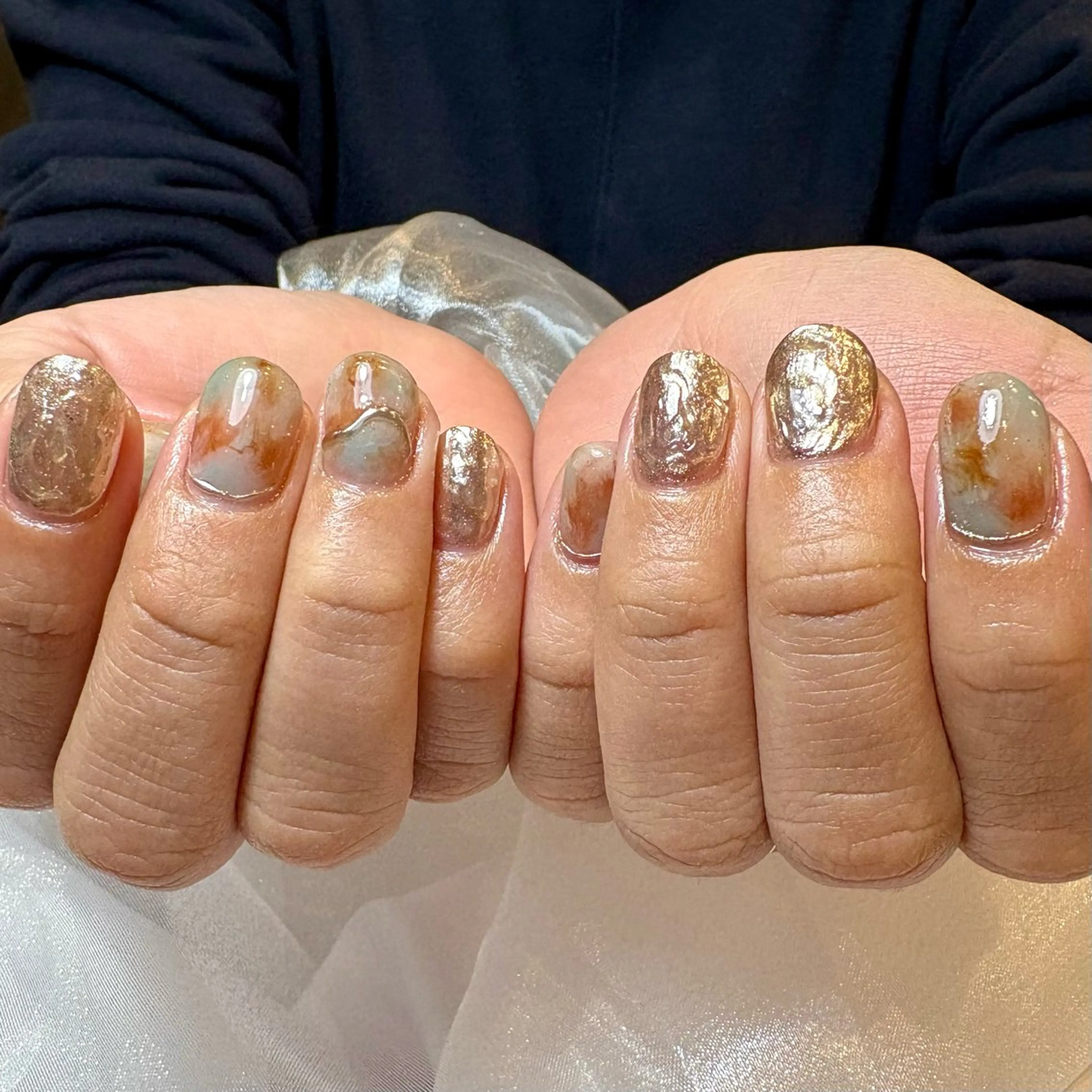 ミディアム ハンドネイル Mikami Nanaのネイルデザイン