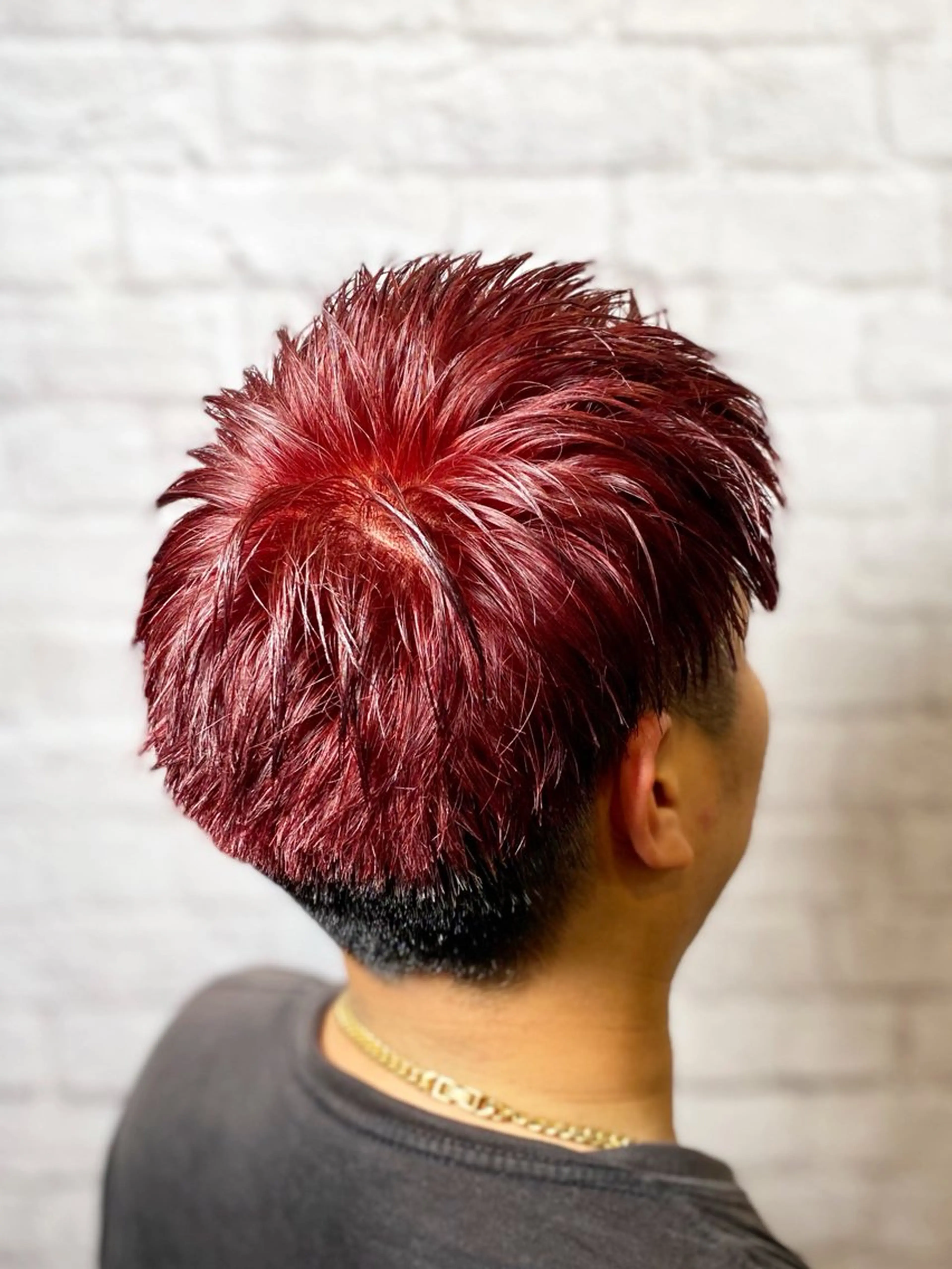 ショート カラー パーマ ヘアアレンジ メンズ メンズカット/パーマ 山崎航平💈のヘアスタイル