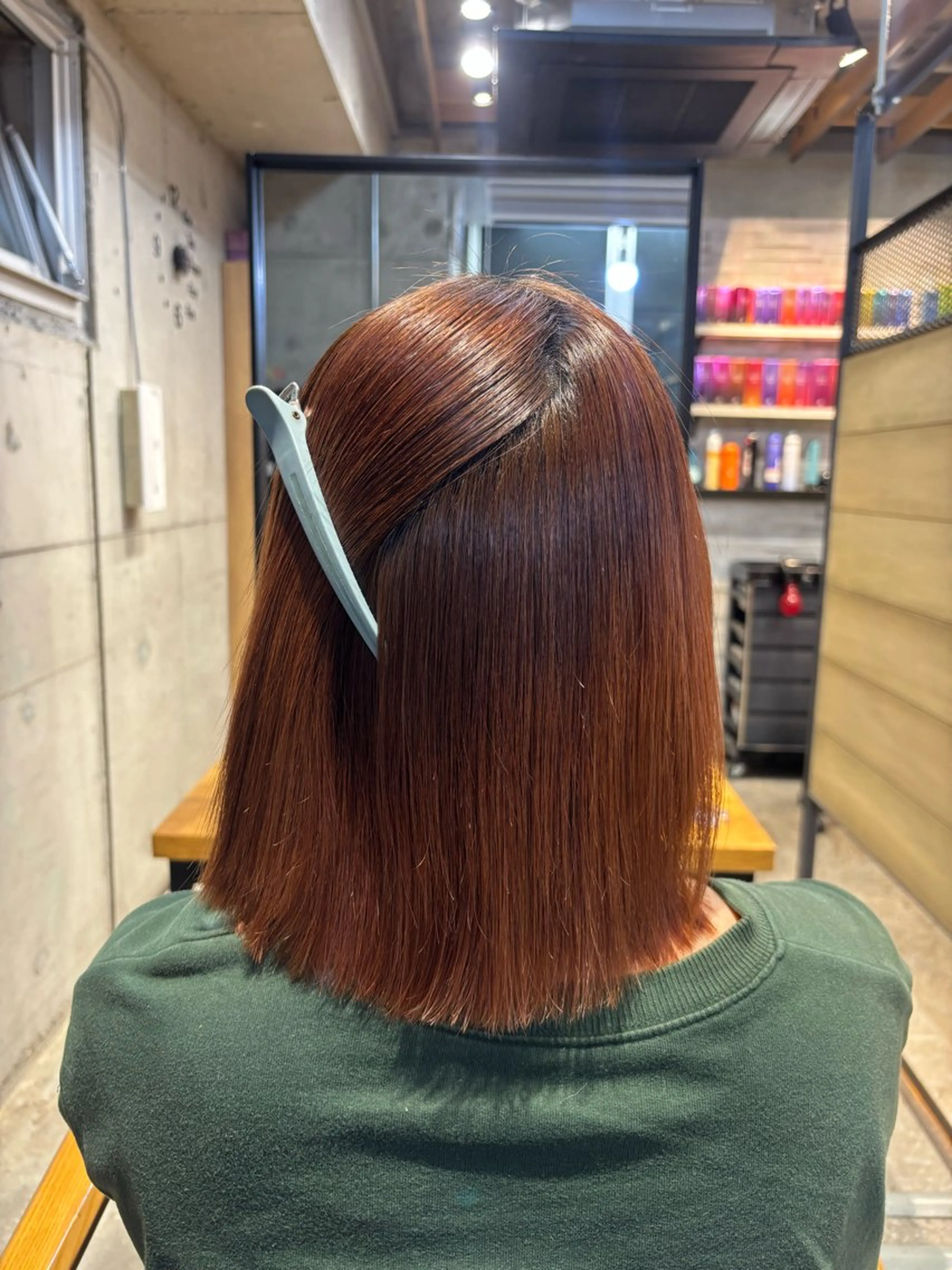 ミディアム ヒマワリ🌻/ ワンホン×艶髪特化のヘアスタイル