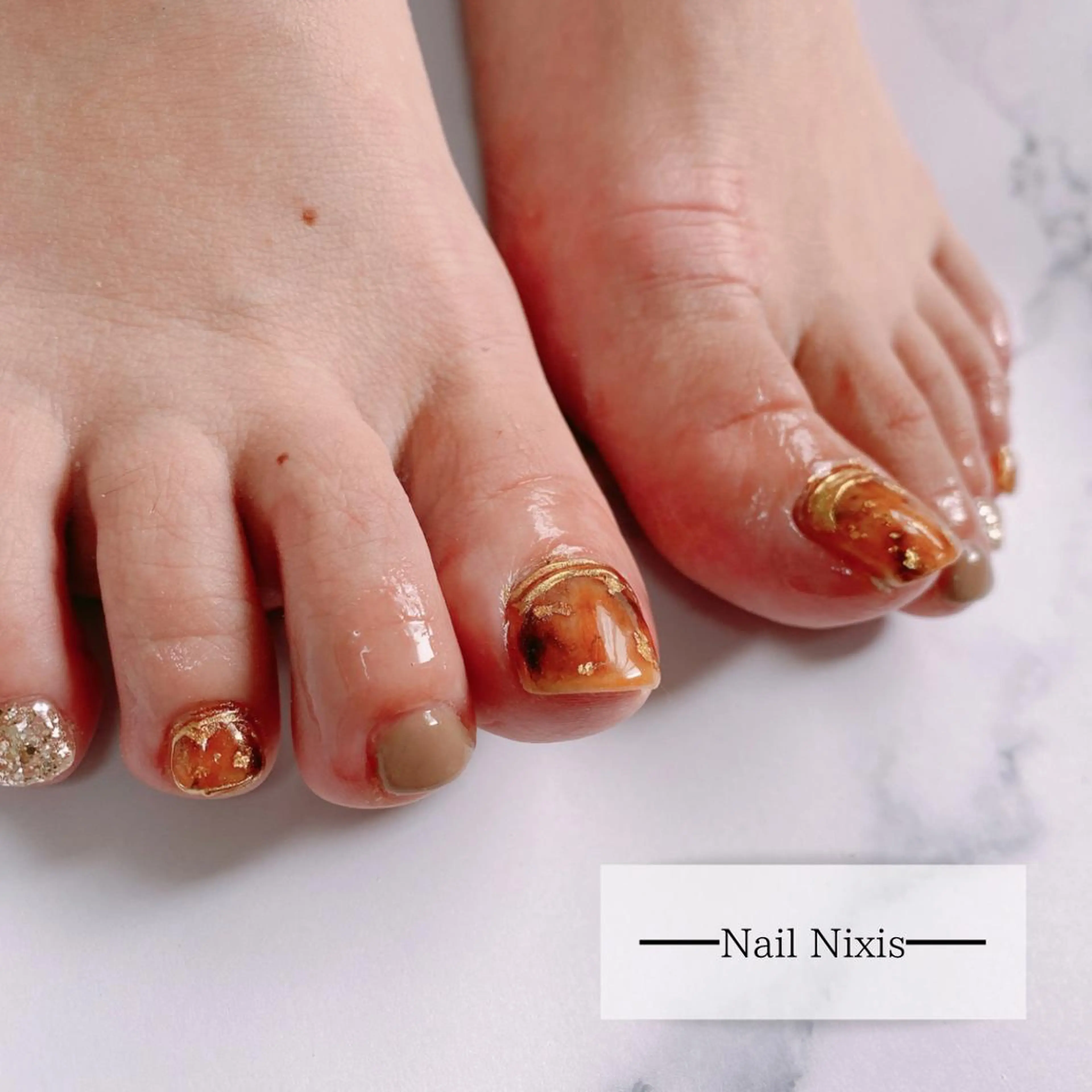 ネイル 大人キレイ 𝑁𝑖𝑥𝑖𝑠のネイルデザイン