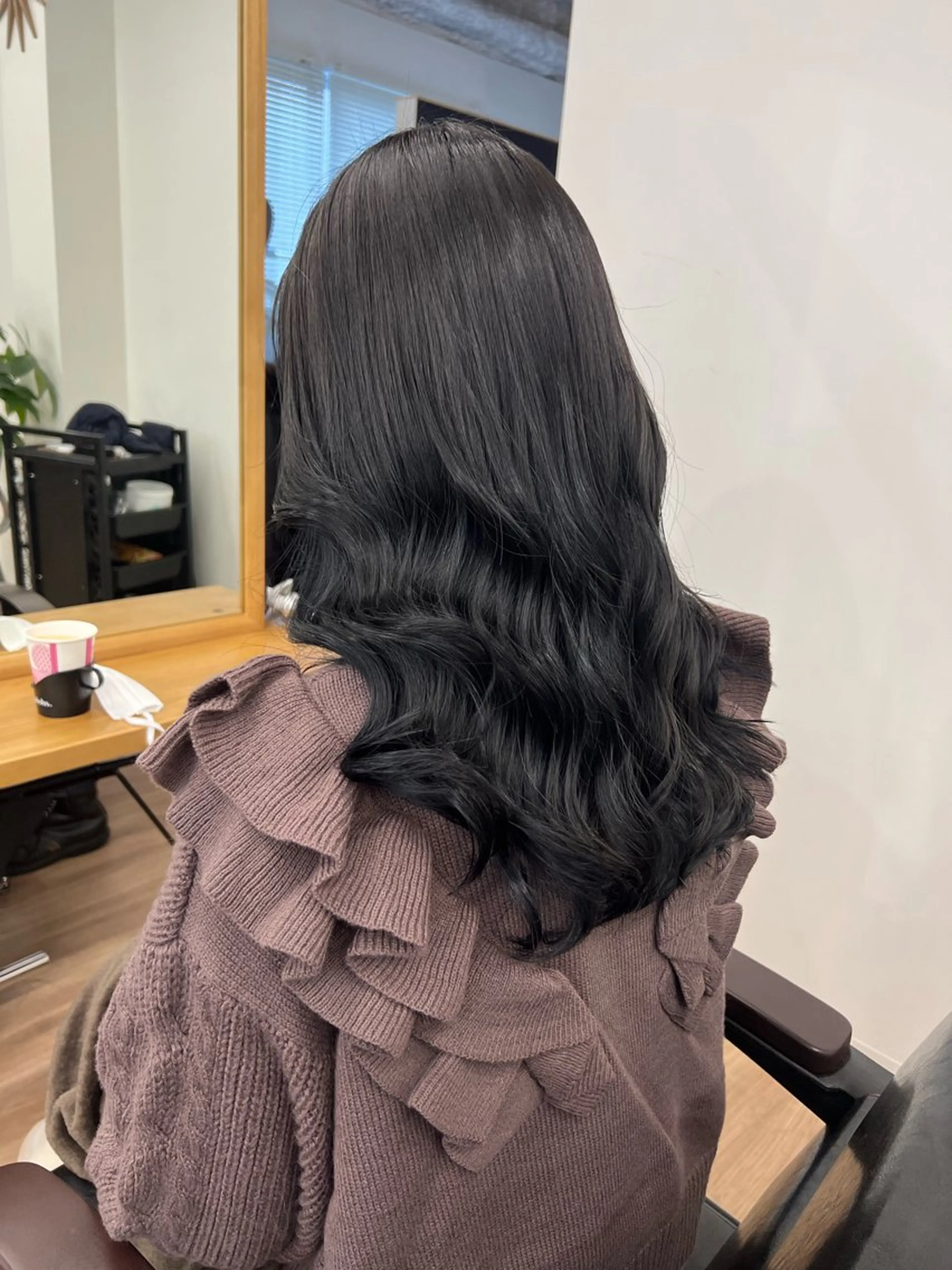 セミロング アッシュ ミルクティーブラウン ピンクブラウン ハイライト 髪質改善 ユウハウス/ ryousukeのヘアスタイル