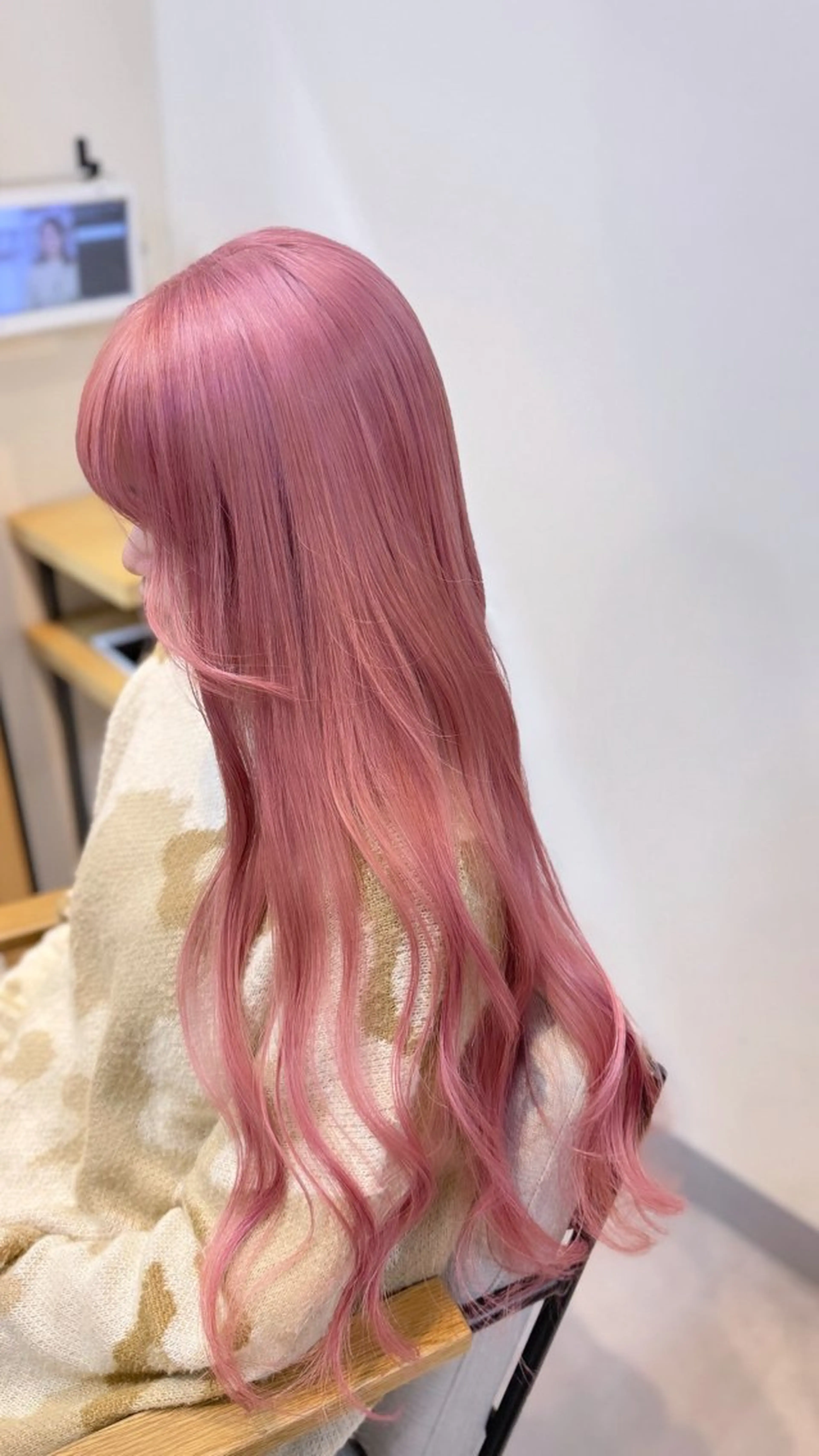 ロング カラー カット ヘアカラー トリートメント 似合わせ/ブリーチ/ 透明感/sanamiのヘアスタイル