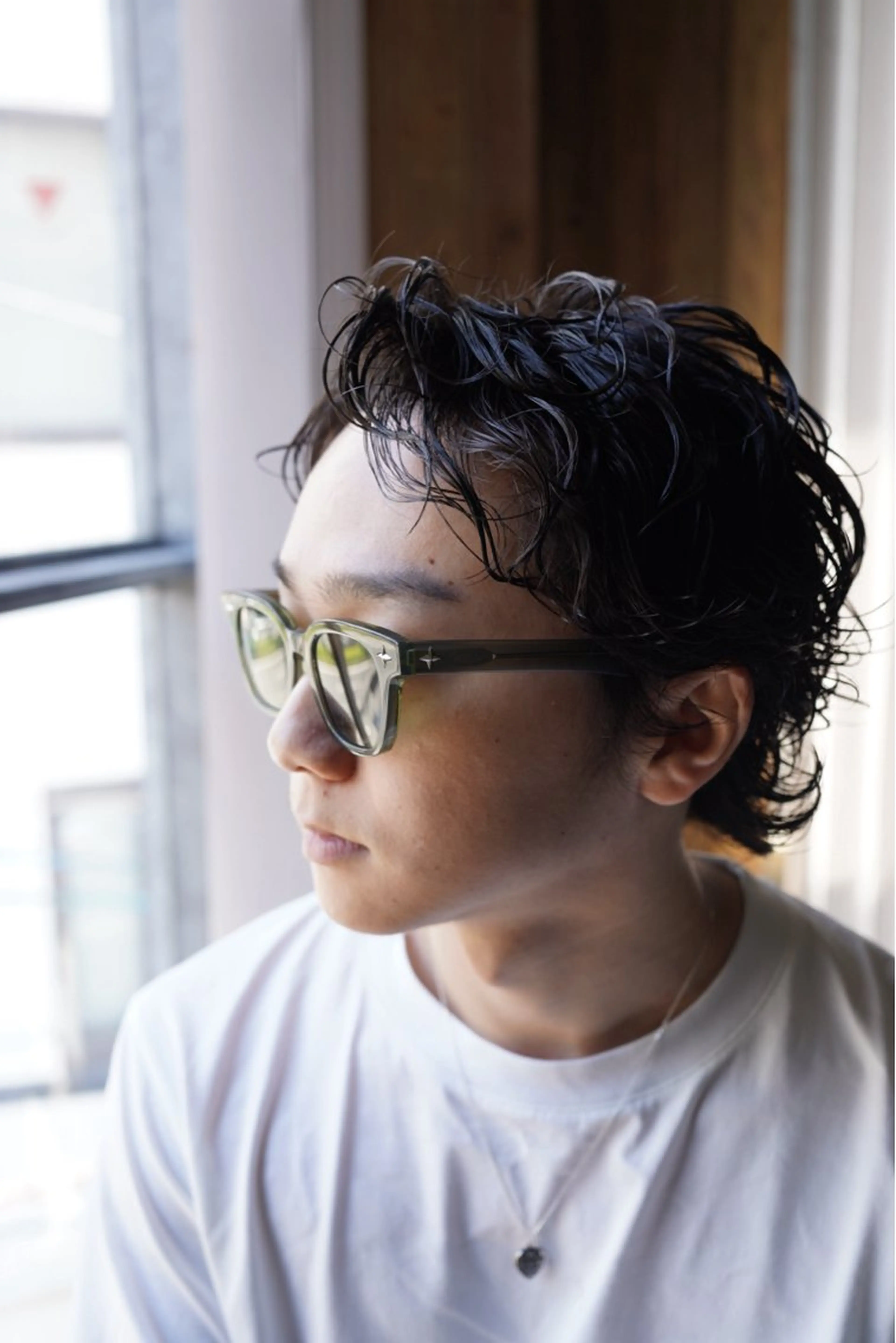 ショート パーマ メンズ GAKU /フェード /メンズ/難波のヘアスタイル