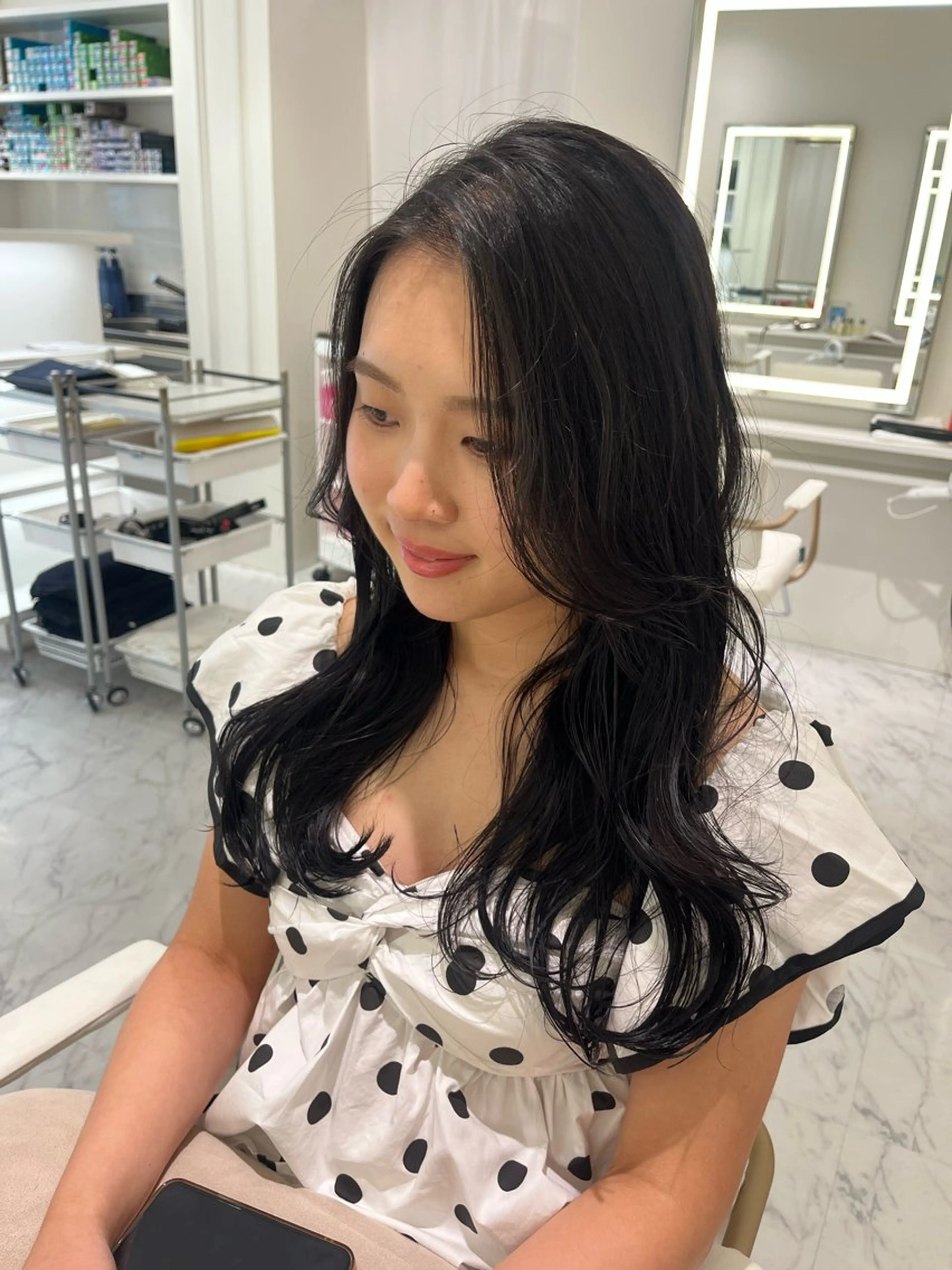 ロング カット ヘアカラー ParveMix /石田 佳澄🩶のヘアスタイル