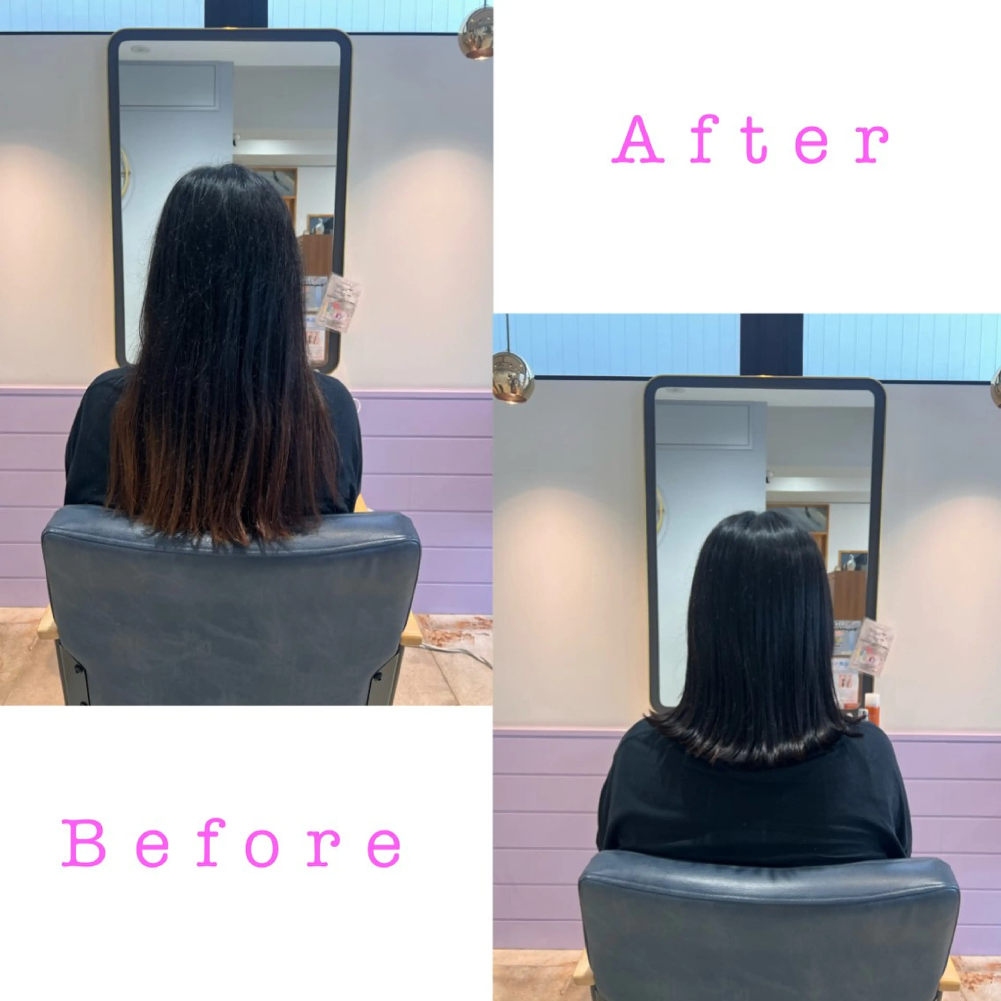 ミディアム カット 髪質改善✨石塚 真梨奈のヘアスタイル