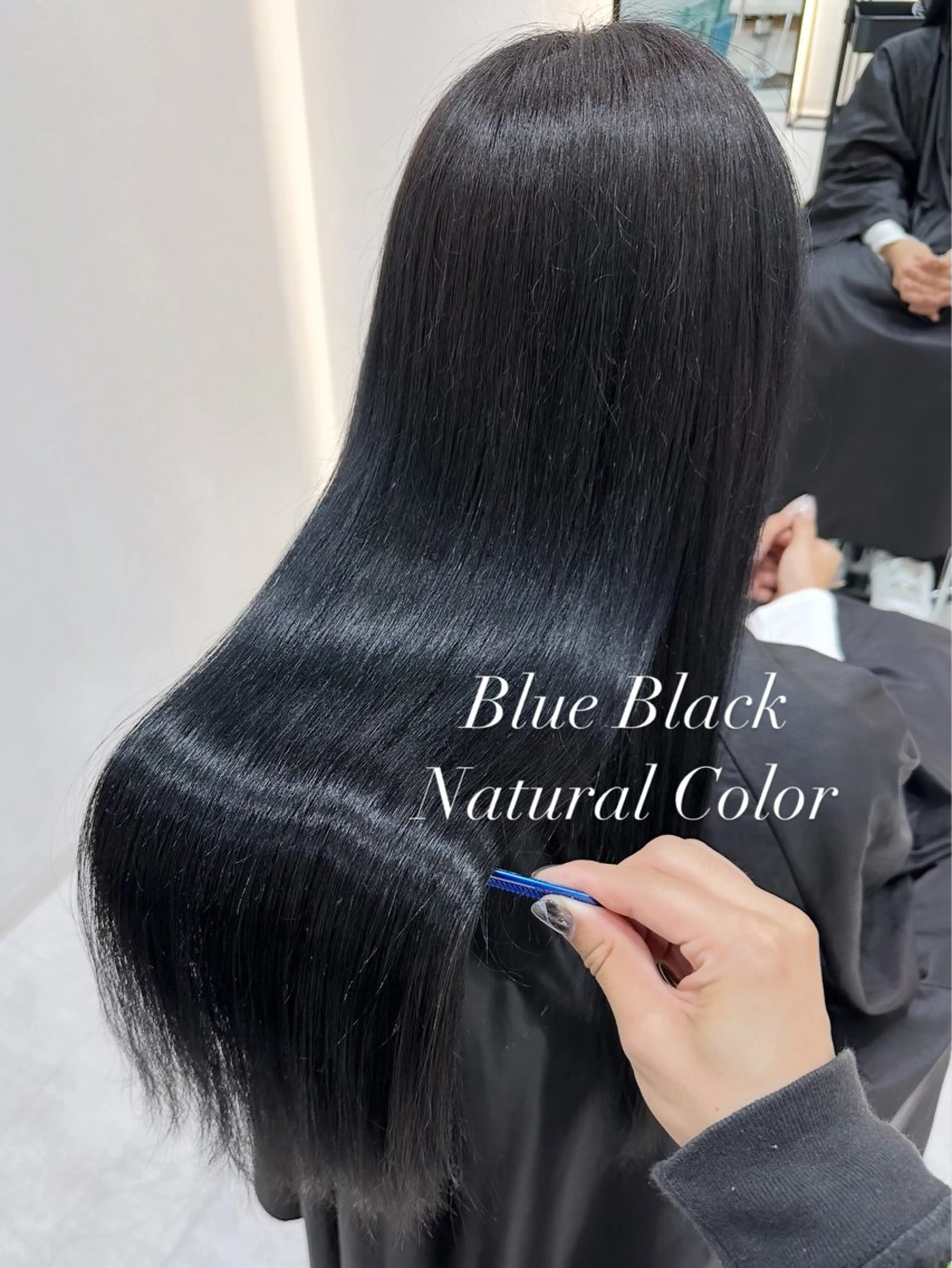 ロング カラー 赤み消し/透明感 オリーブ/福田れんのヘアスタイル