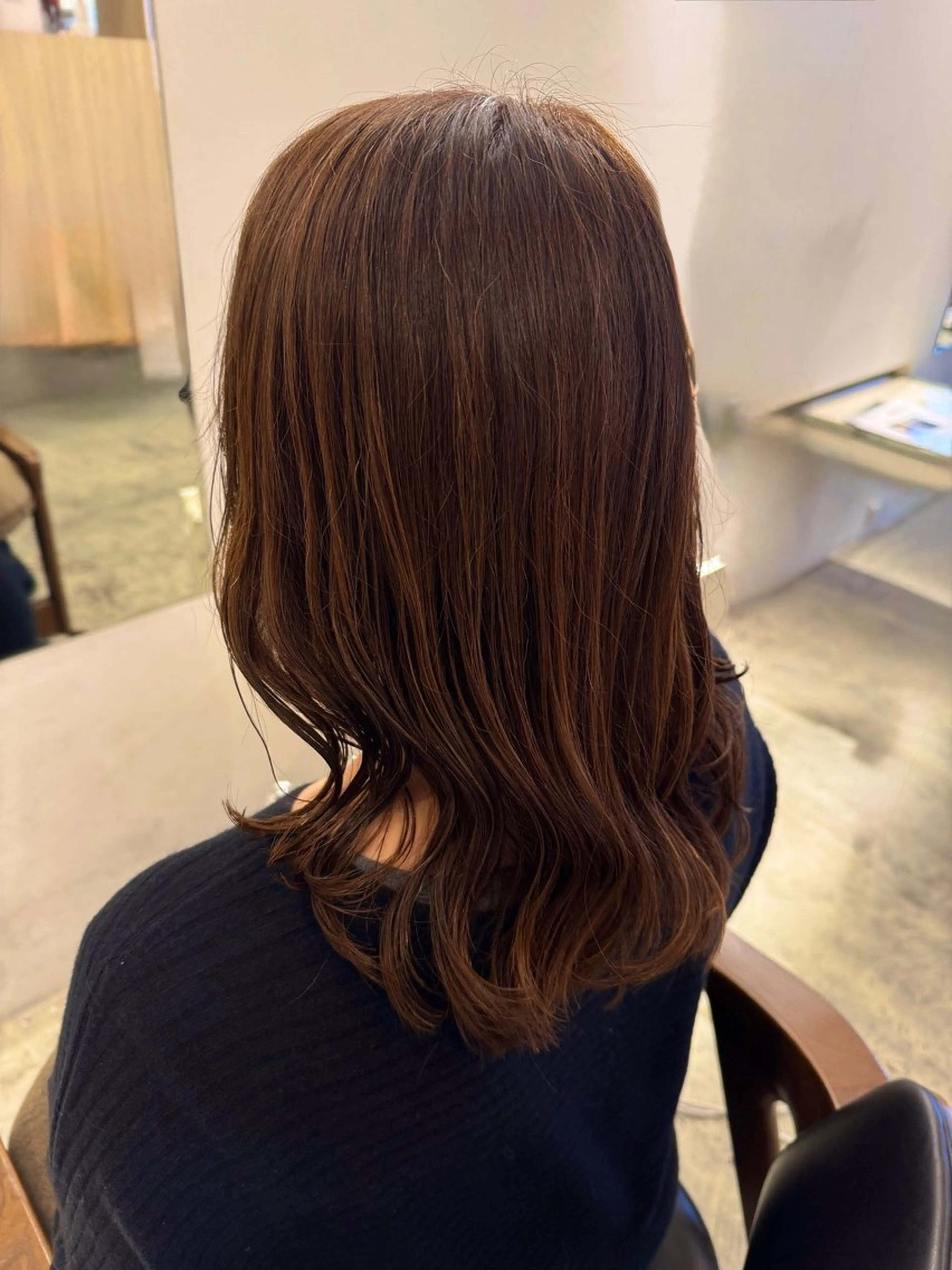 ミディアム 💖ASUKA 💜/透明感カラーのヘアスタイル