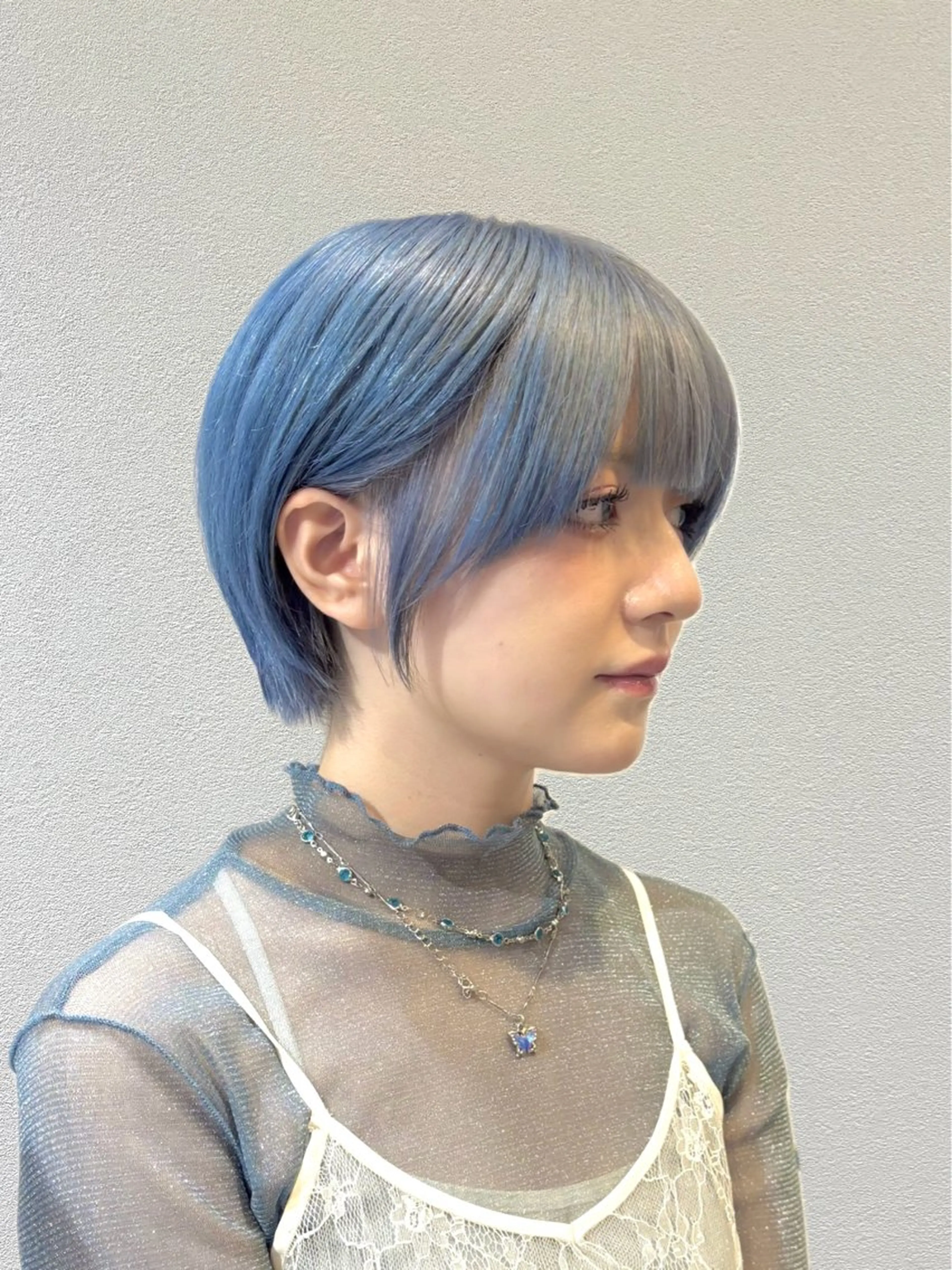 ショート 丸みショート ショートヘア カット トリートメント ショート/レイヤー/ ボブ/安本和史のヘアスタイル