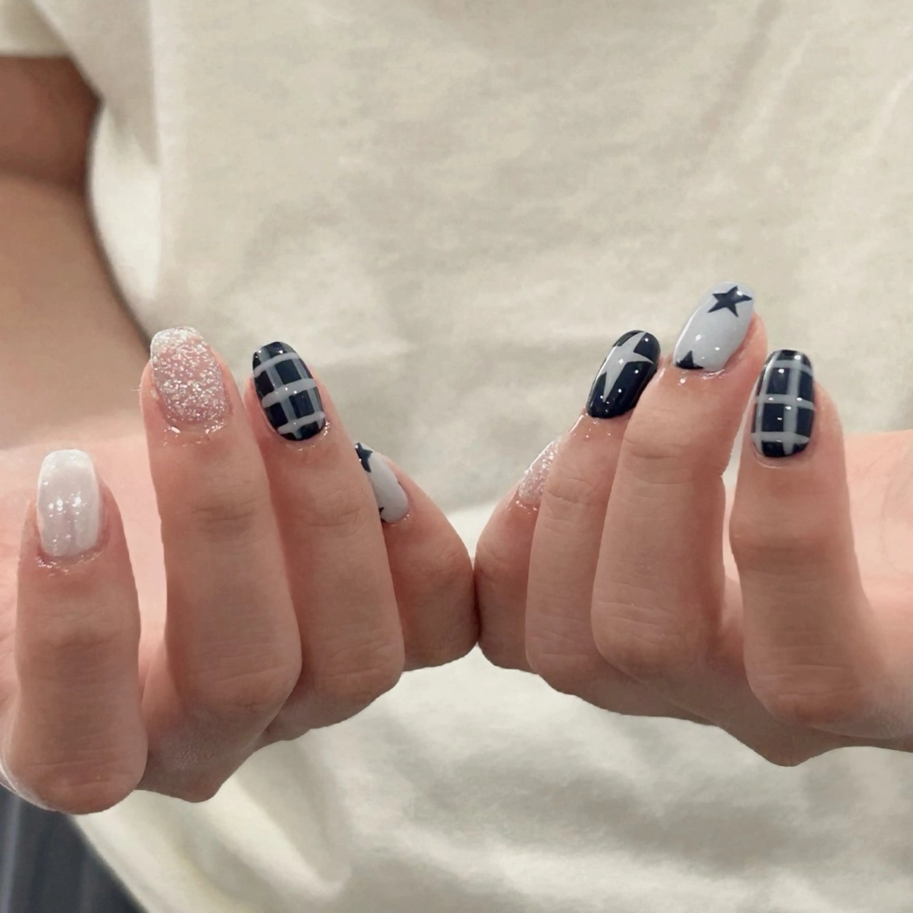 ネイル ハンドネイル 🎼CAFUNÉ_ TOKYO.•*¨のネイルデザイン